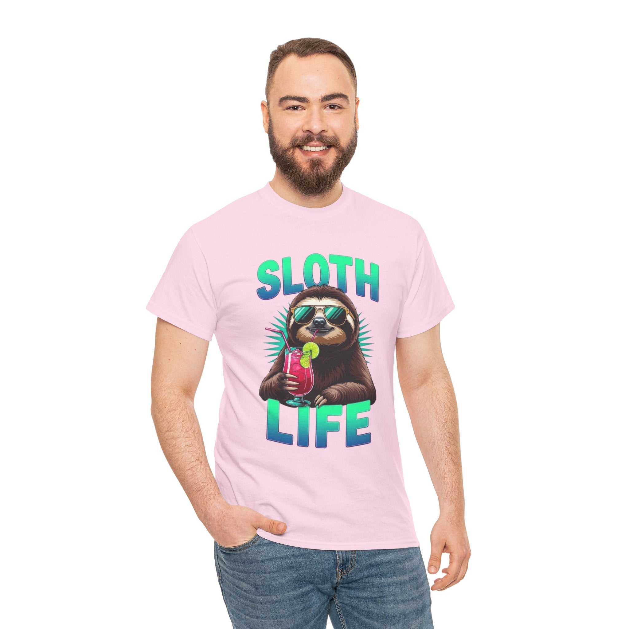 Sloth Life, Unisex  Cotton Tee