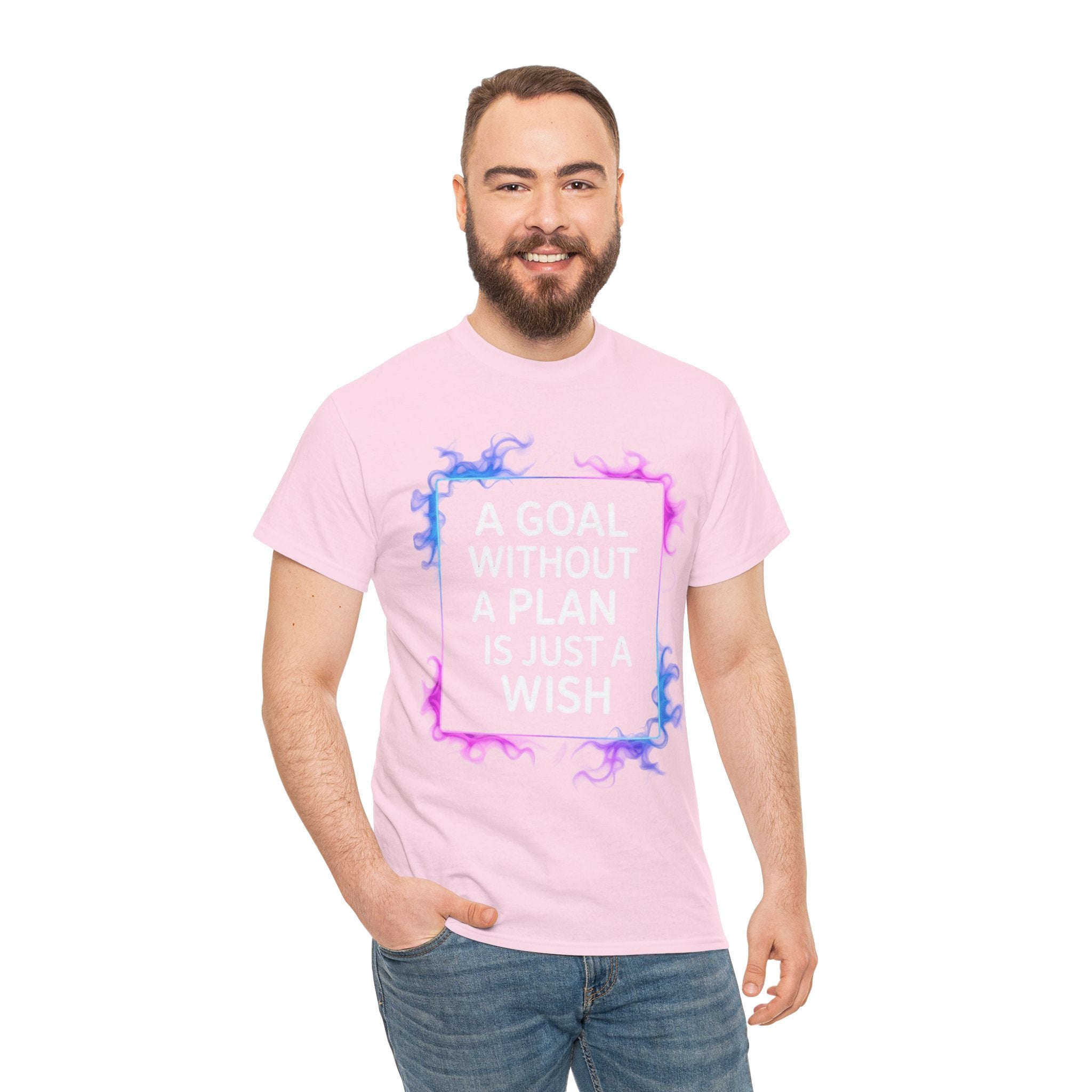 A Goal Without a Plan, Unisex Cotton Tee