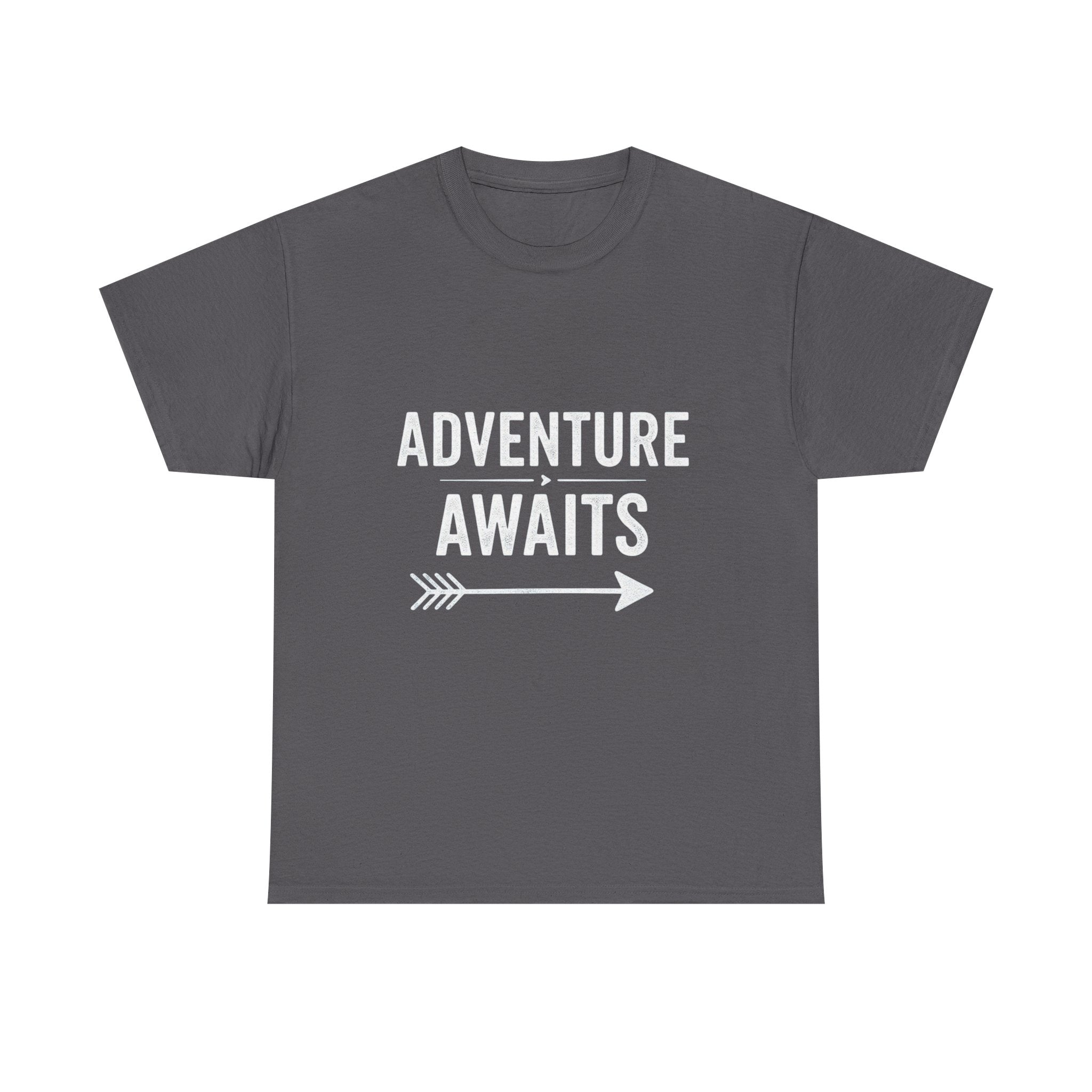 Adventure Awaits, Unisex Cotton Tee
