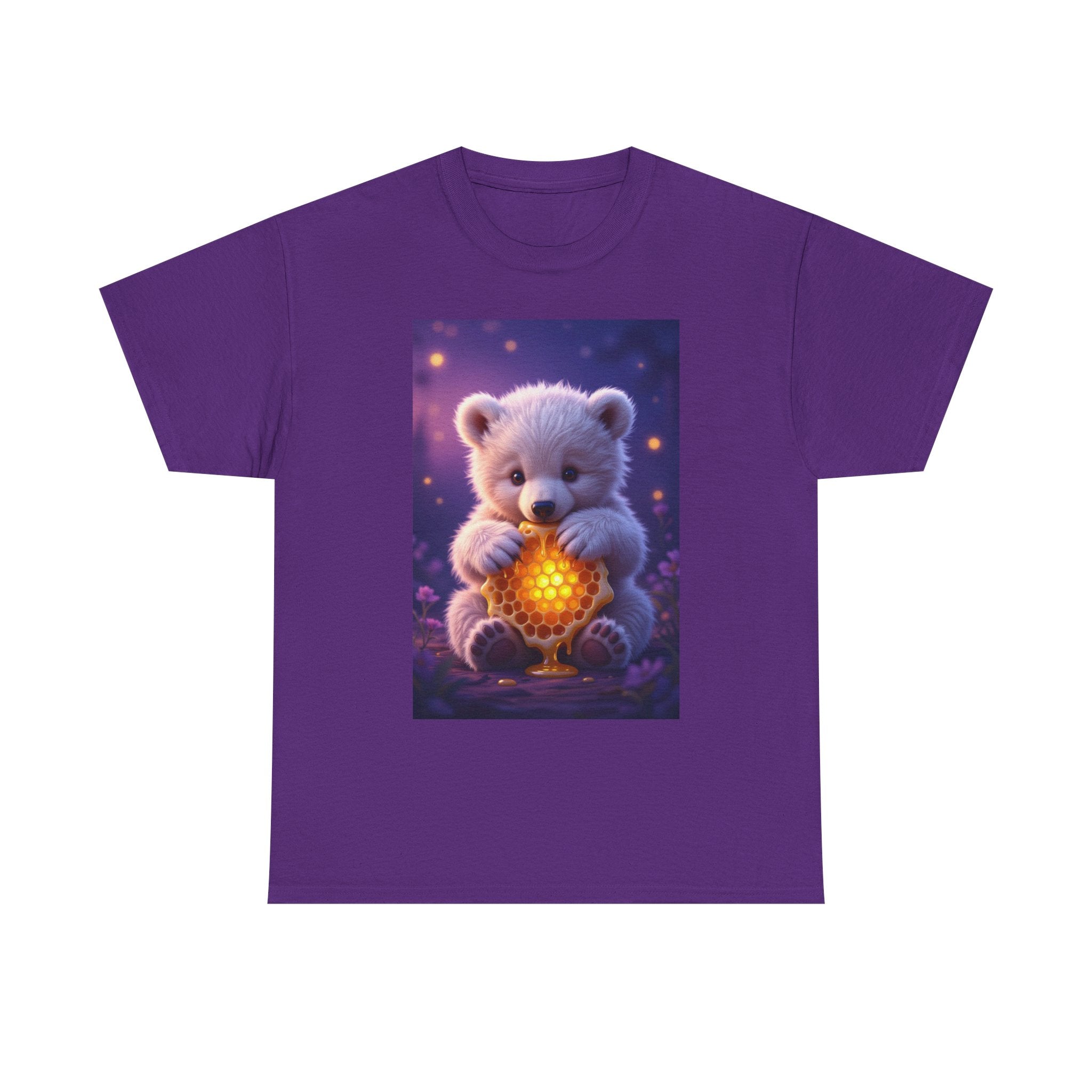 Honey Bear, Unisex Cotton Shirt