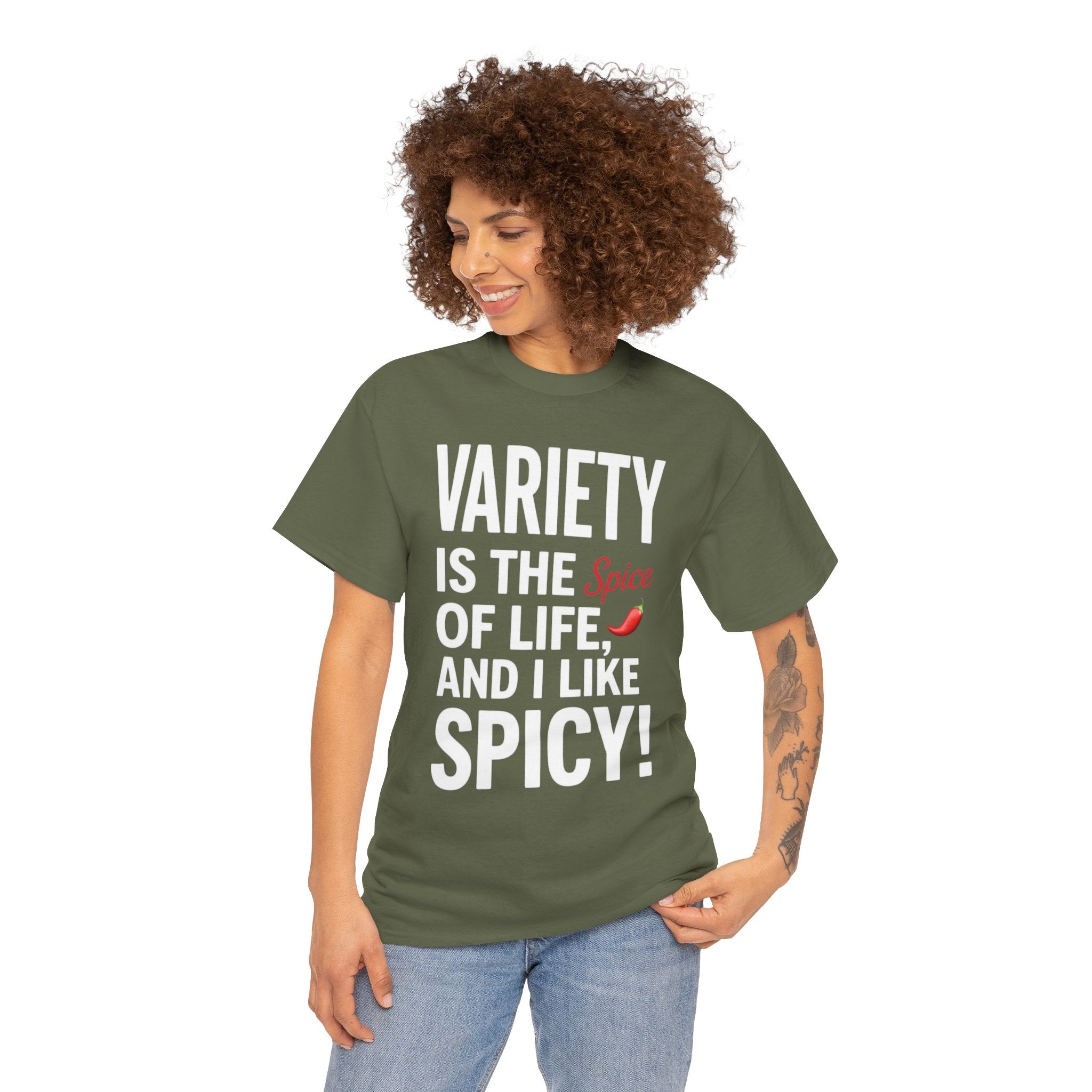 Spicy Variety, Unisex Cotton Tee