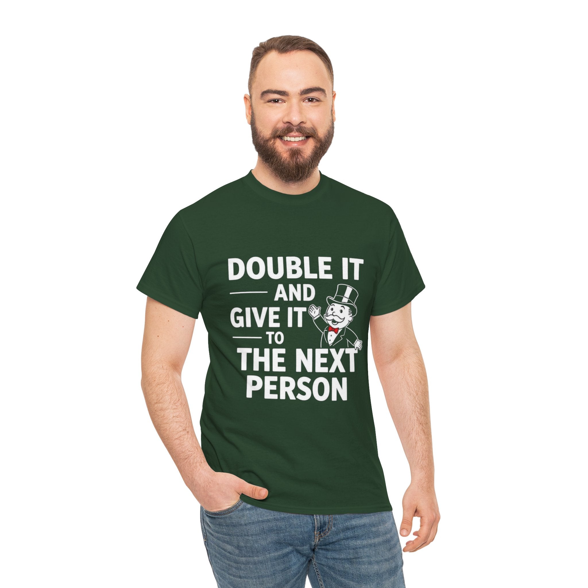 Double It, Unisex Cotton Tee