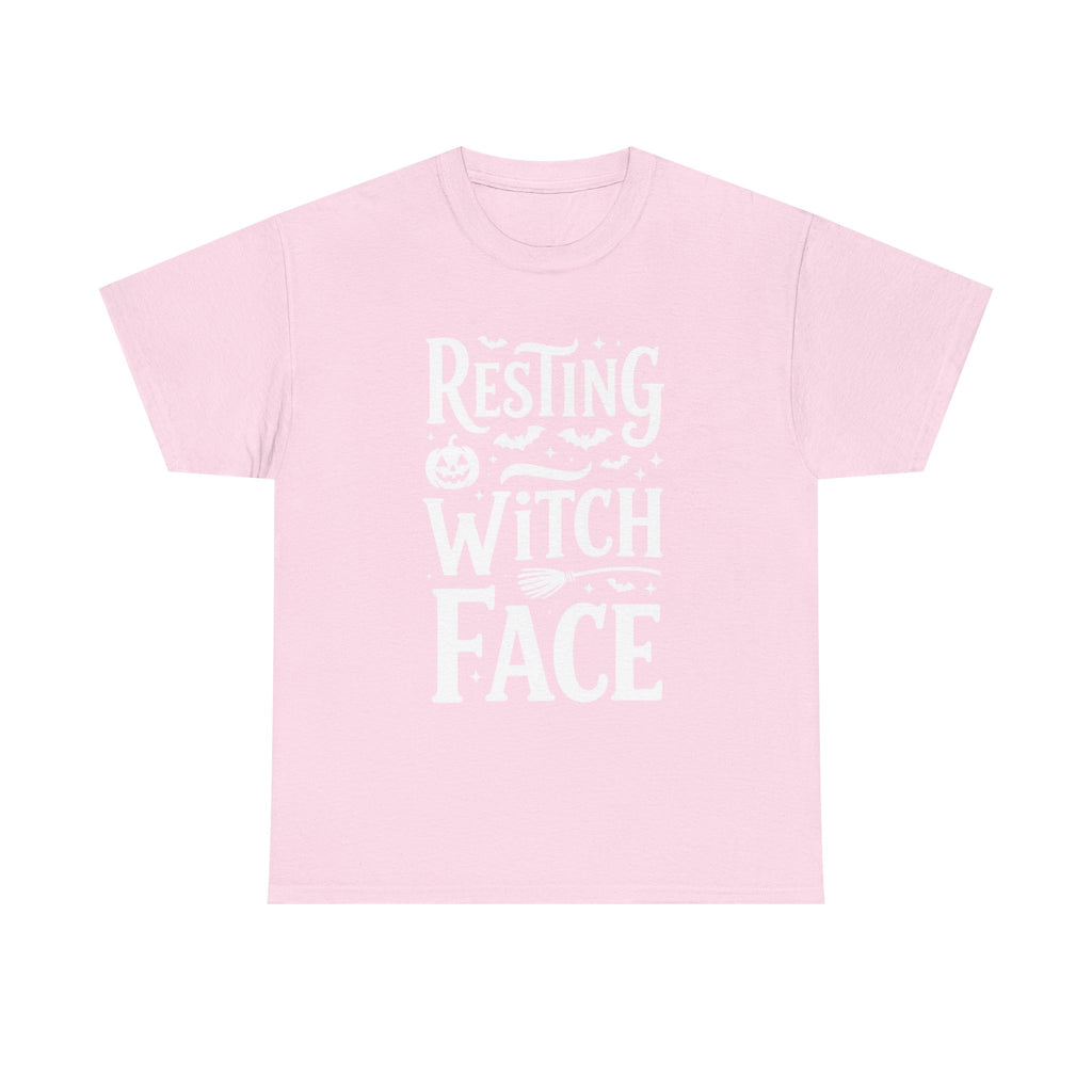 Resting Witch Face, Unisex Cotton Tee
