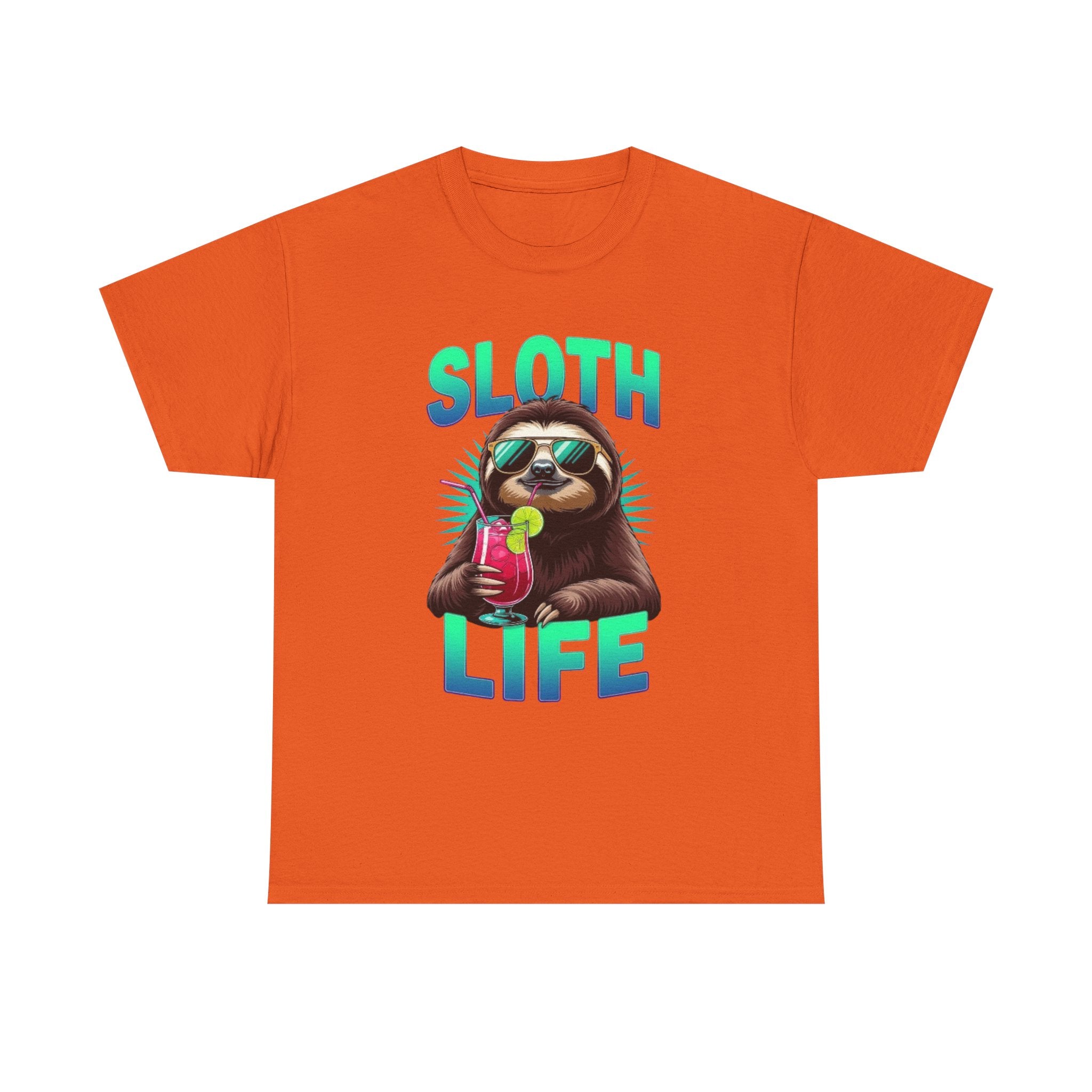 Sloth Life, Unisex  Cotton Tee