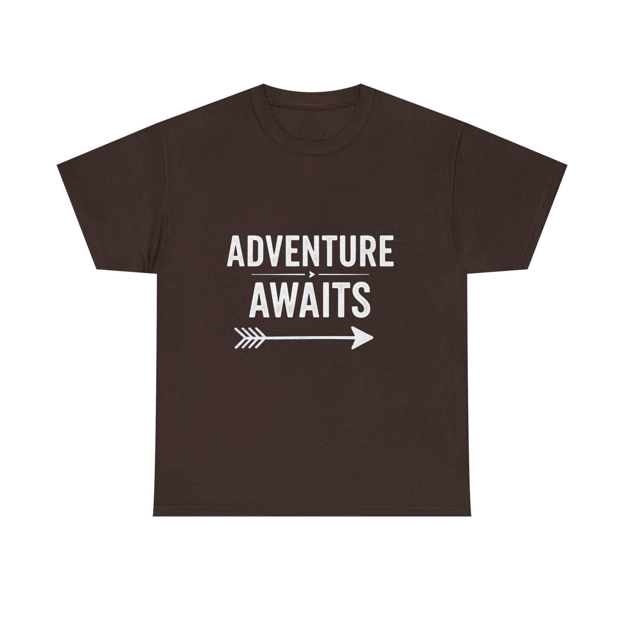 Adventure Awaits, Unisex Cotton Tee