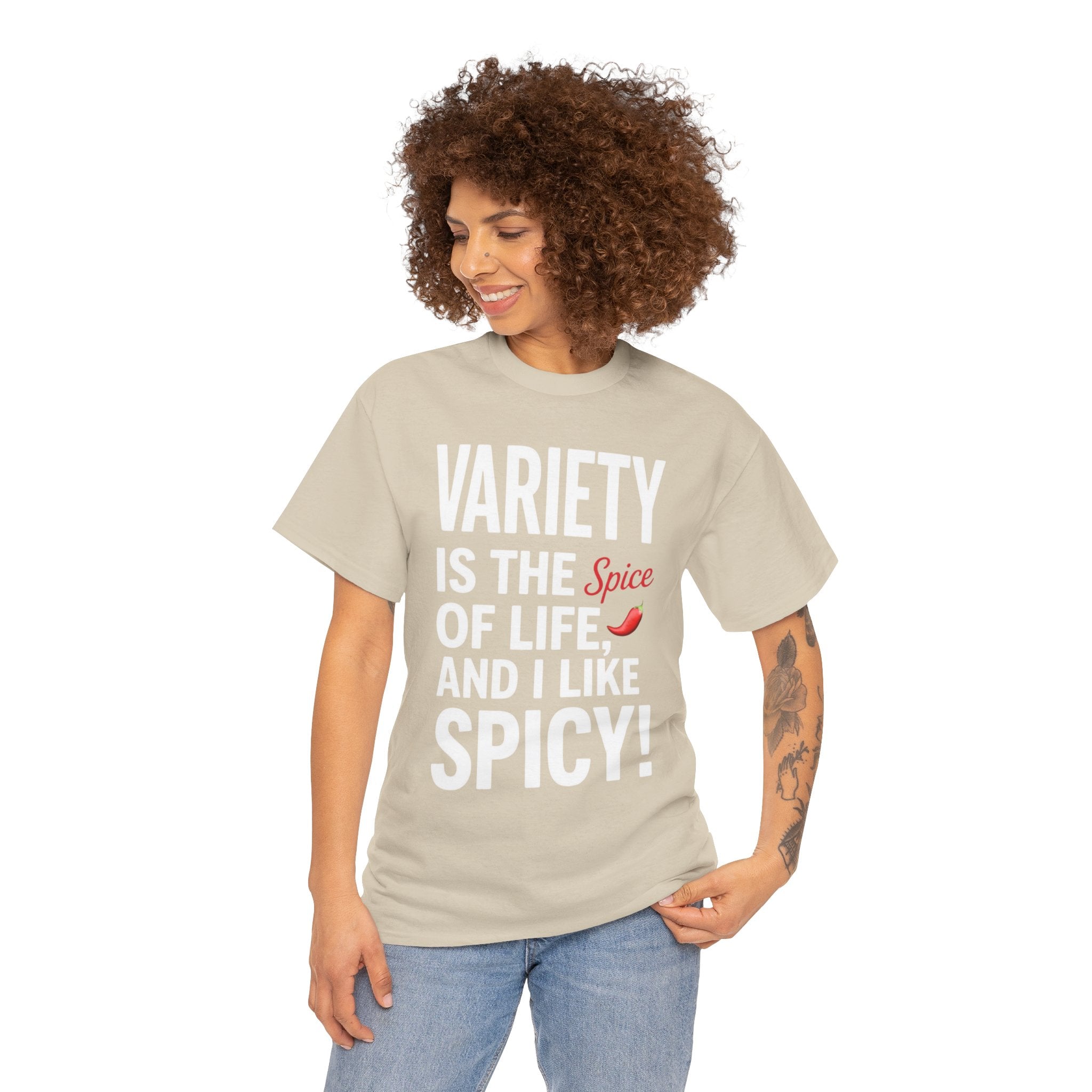 Spicy Variety, Unisex Cotton Tee