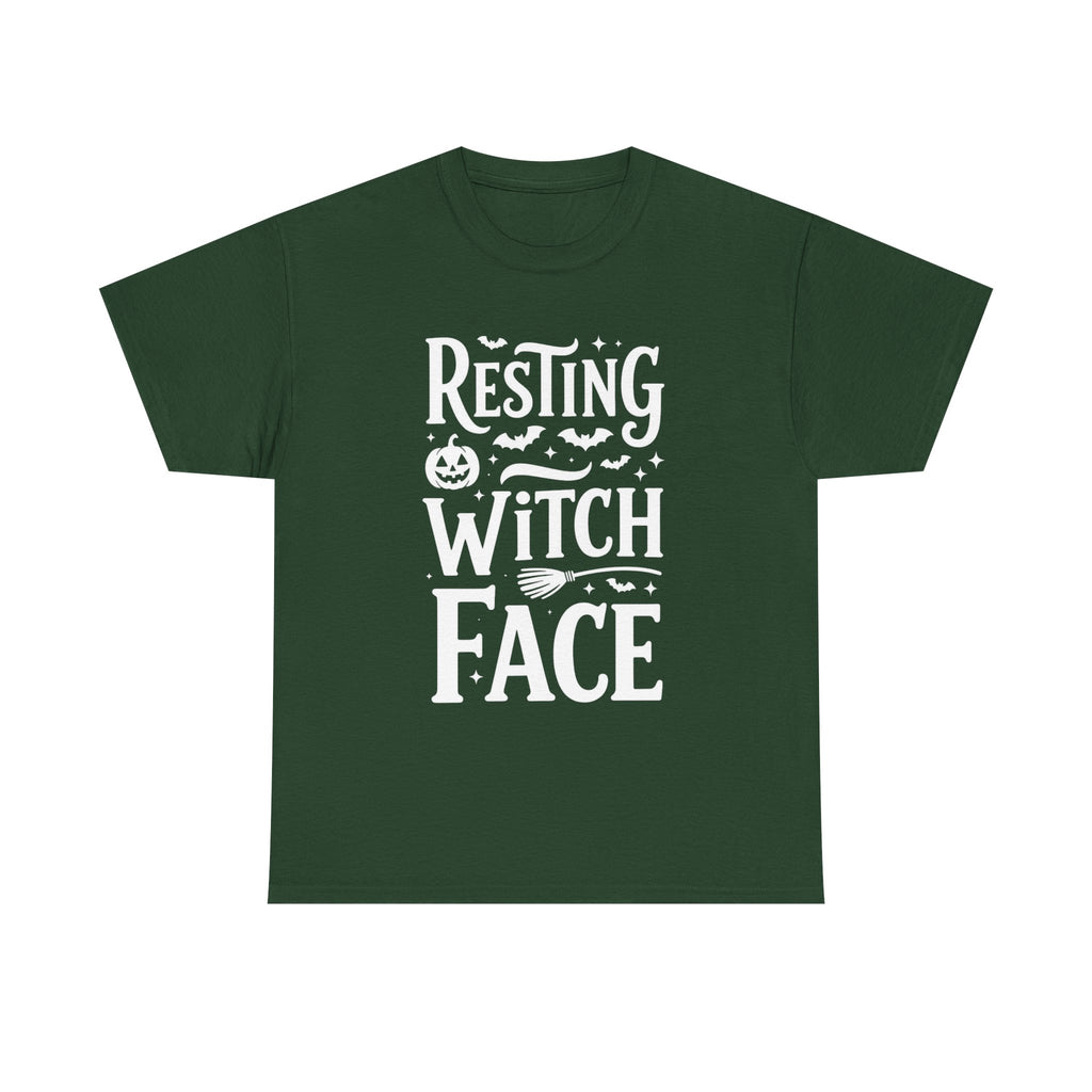 Resting Witch Face, Unisex Cotton Tee
