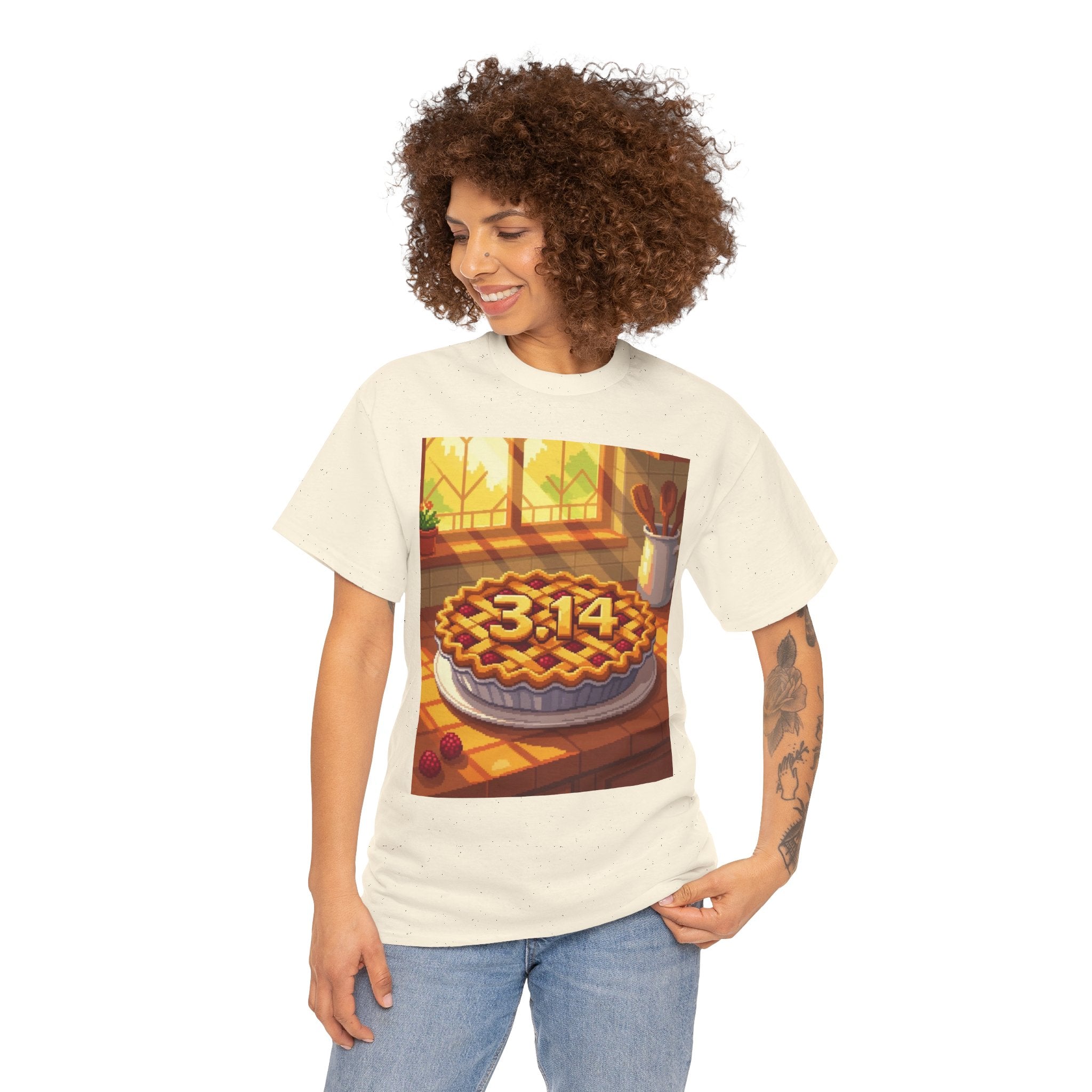 Pi Day, Unisex Heavy Cotton Tee