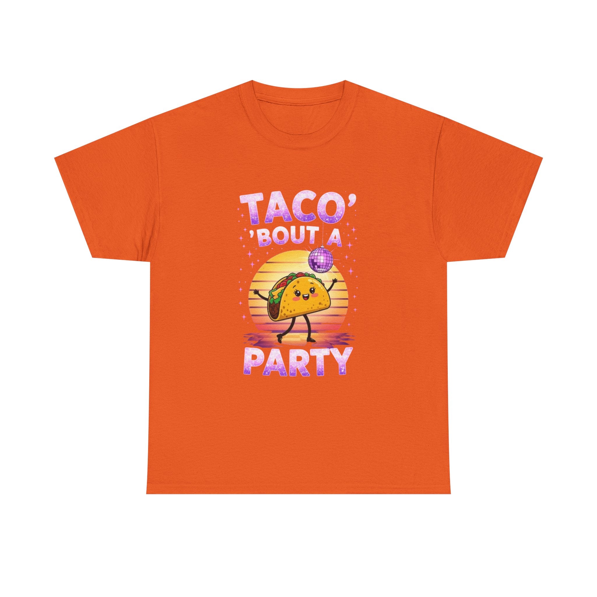Taco Party, Unisex Cotton Tee