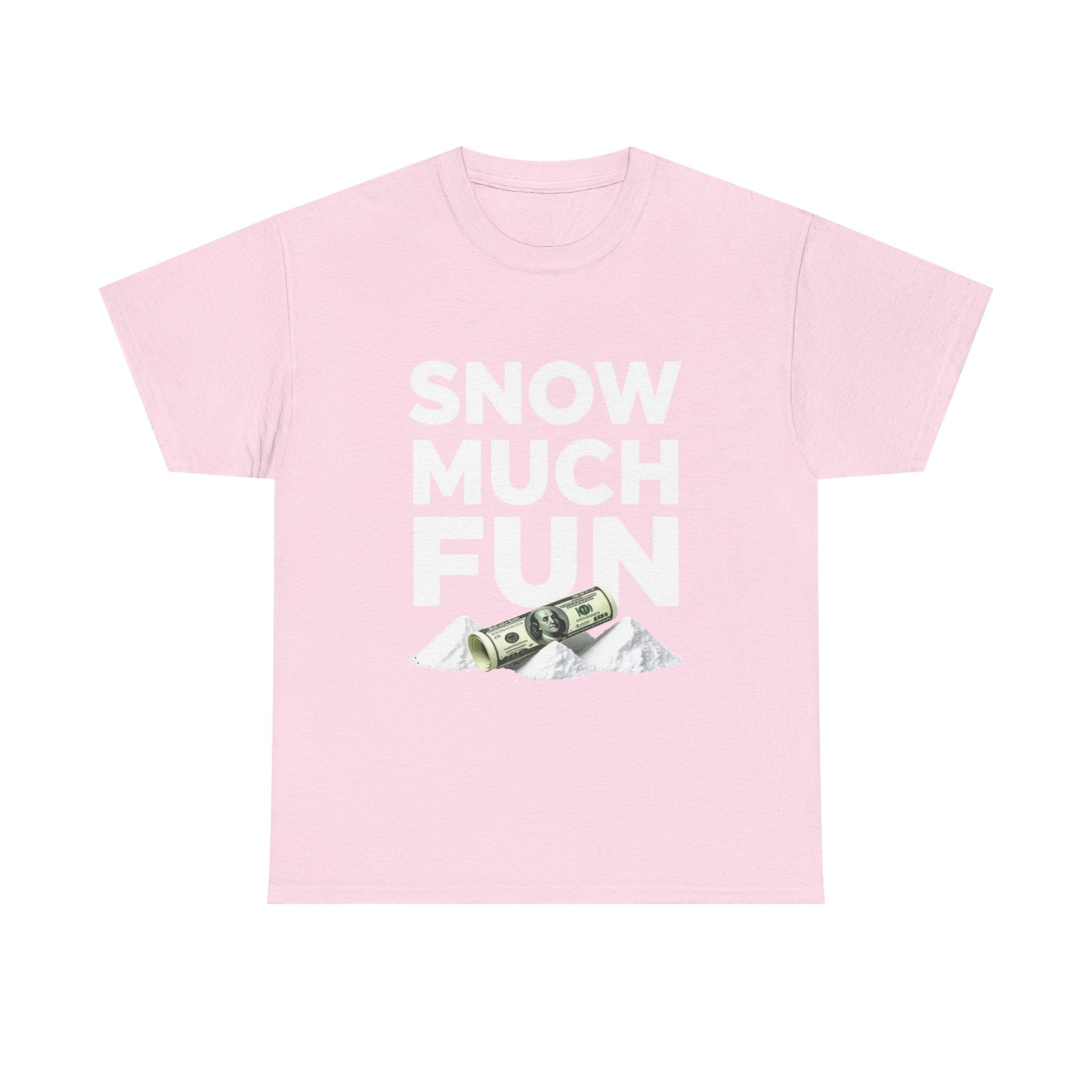 Snow Much Fun, Unisex Cotton Tee