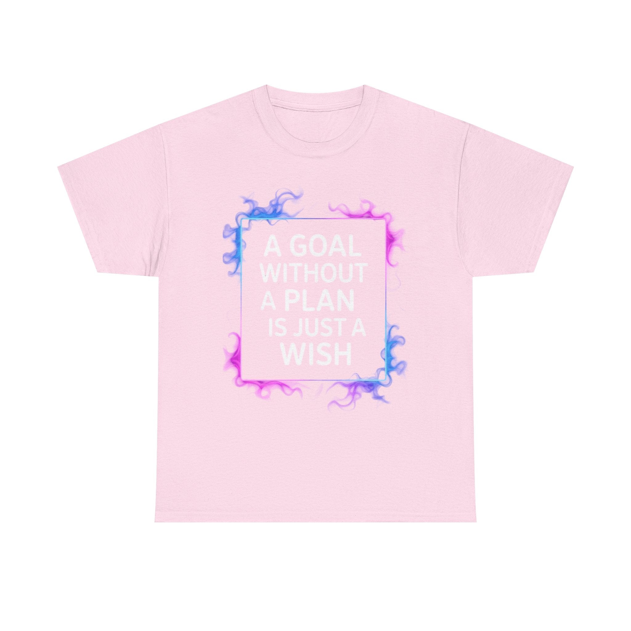 A Goal Without a Plan, Unisex Cotton Tee