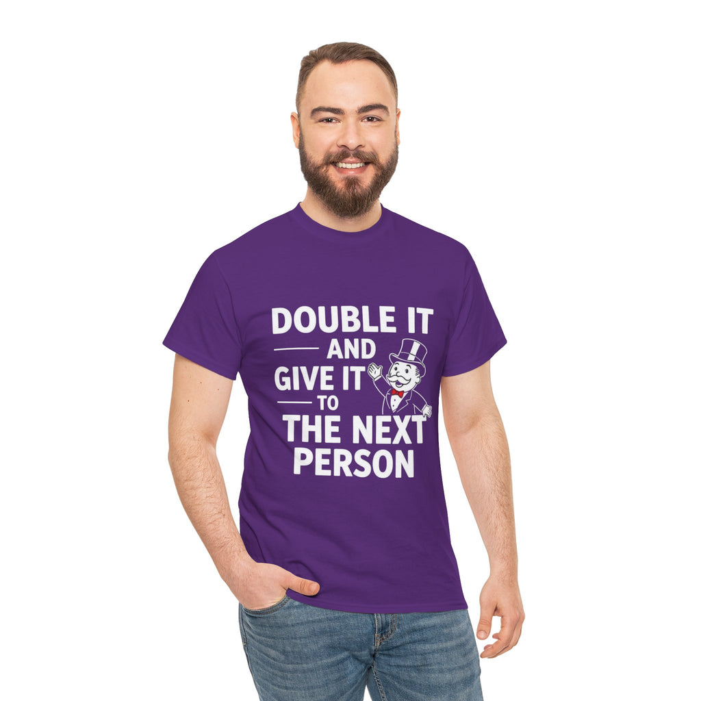Double It, Unisex Cotton Tee