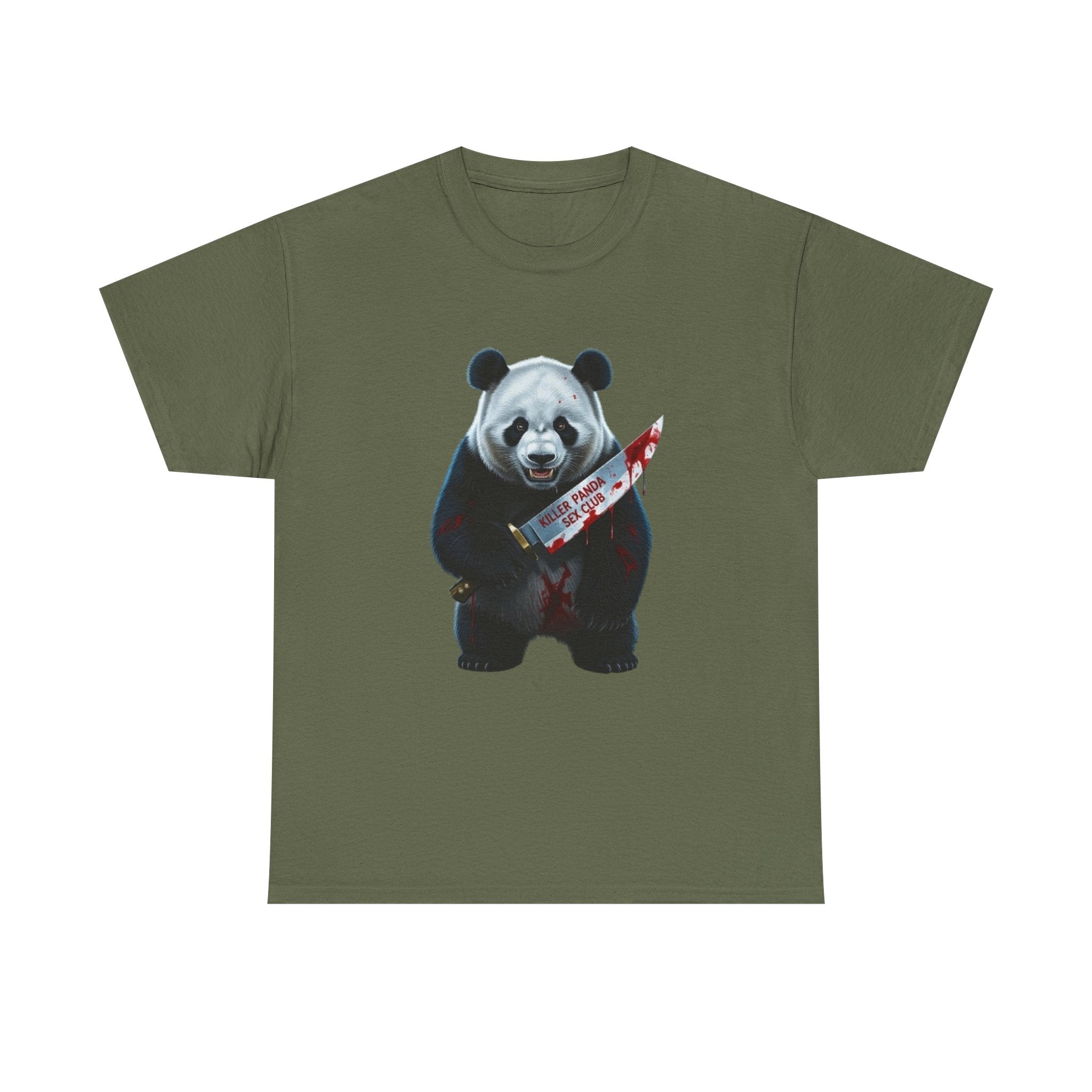 Killer Panda, Unisex Cotton Tee