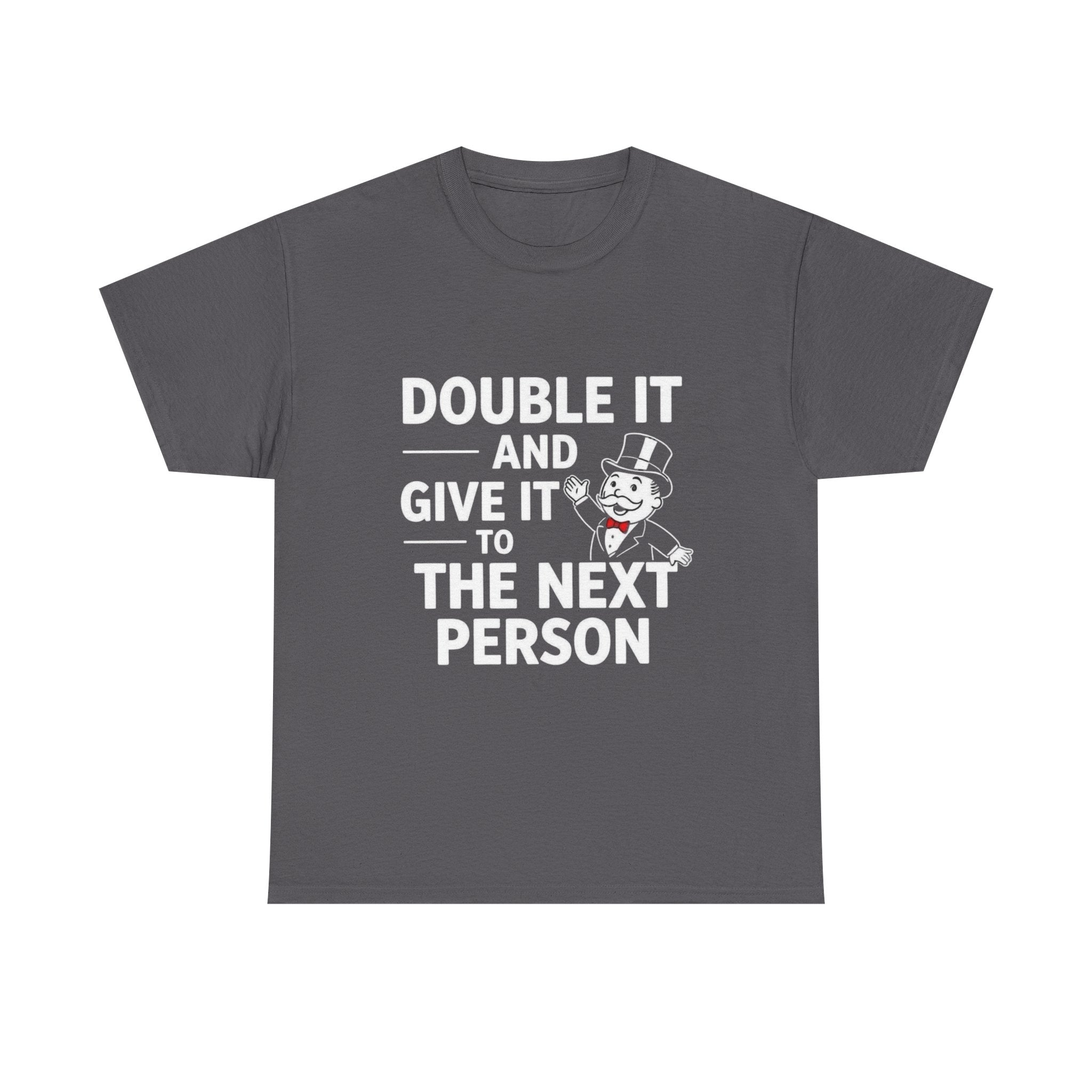 Double It, Unisex Cotton Tee