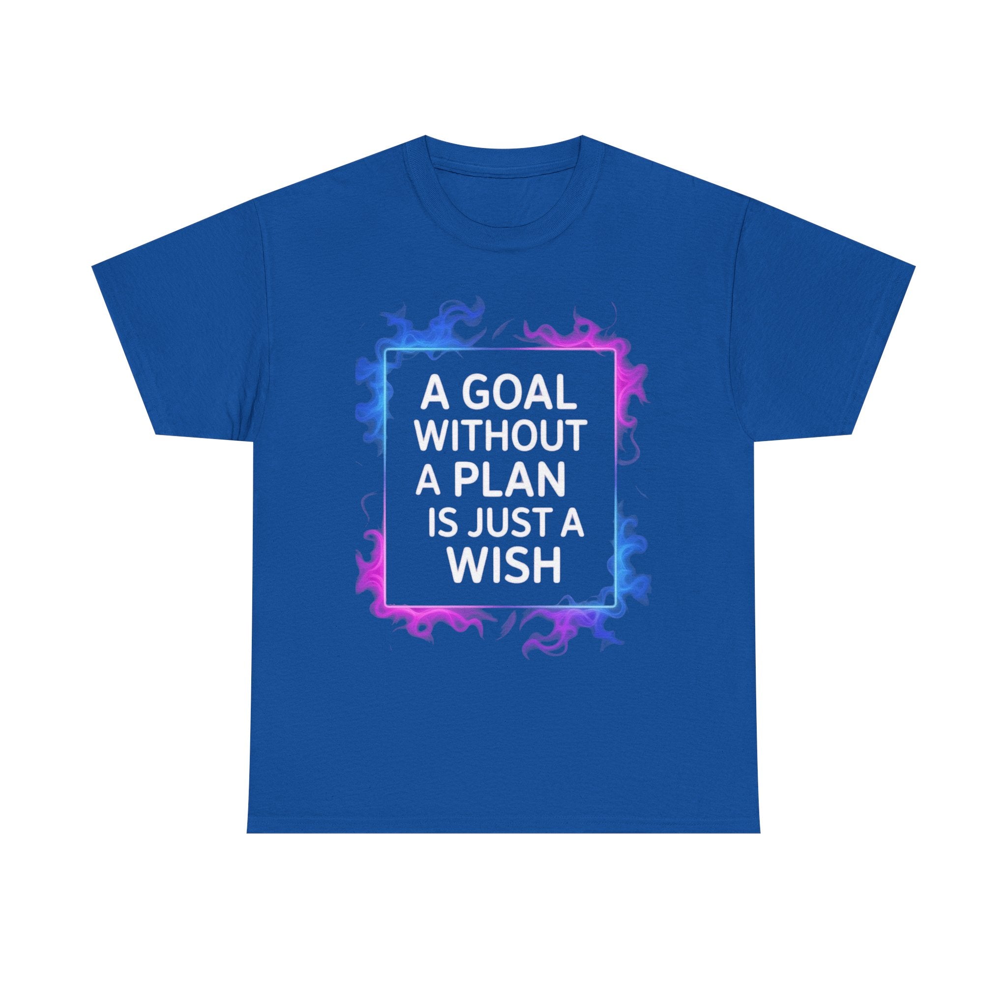 A Goal Without a Plan, Unisex Cotton Tee