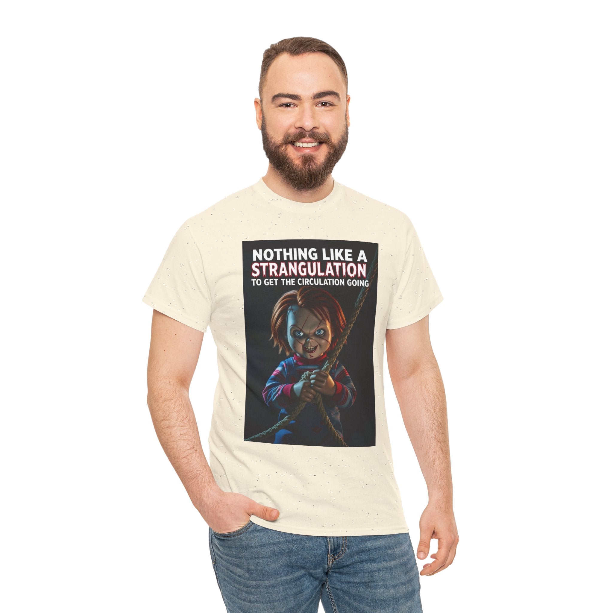 Chucky Strangulation Cotton Tee