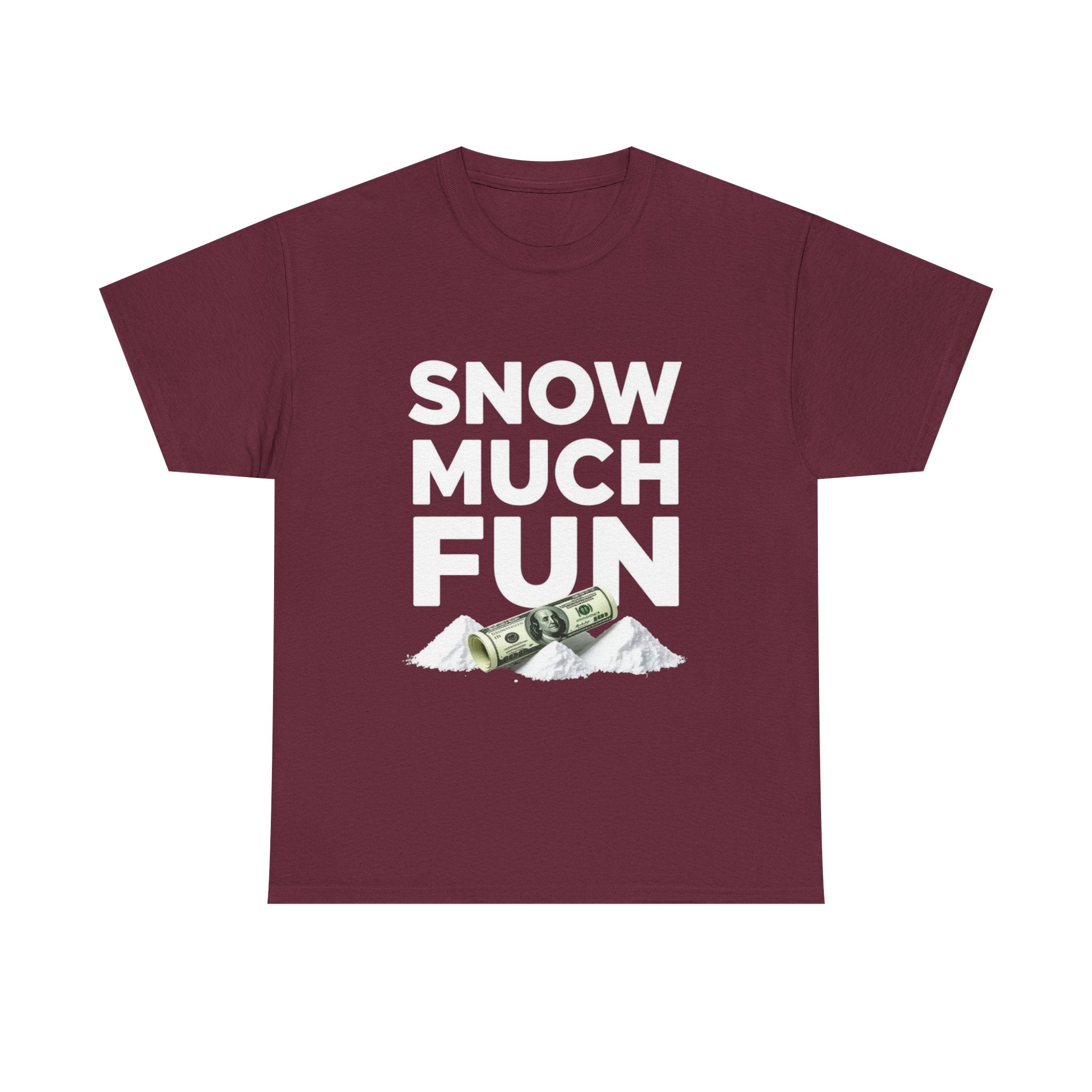 Snow Much Fun, Unisex Cotton Tee