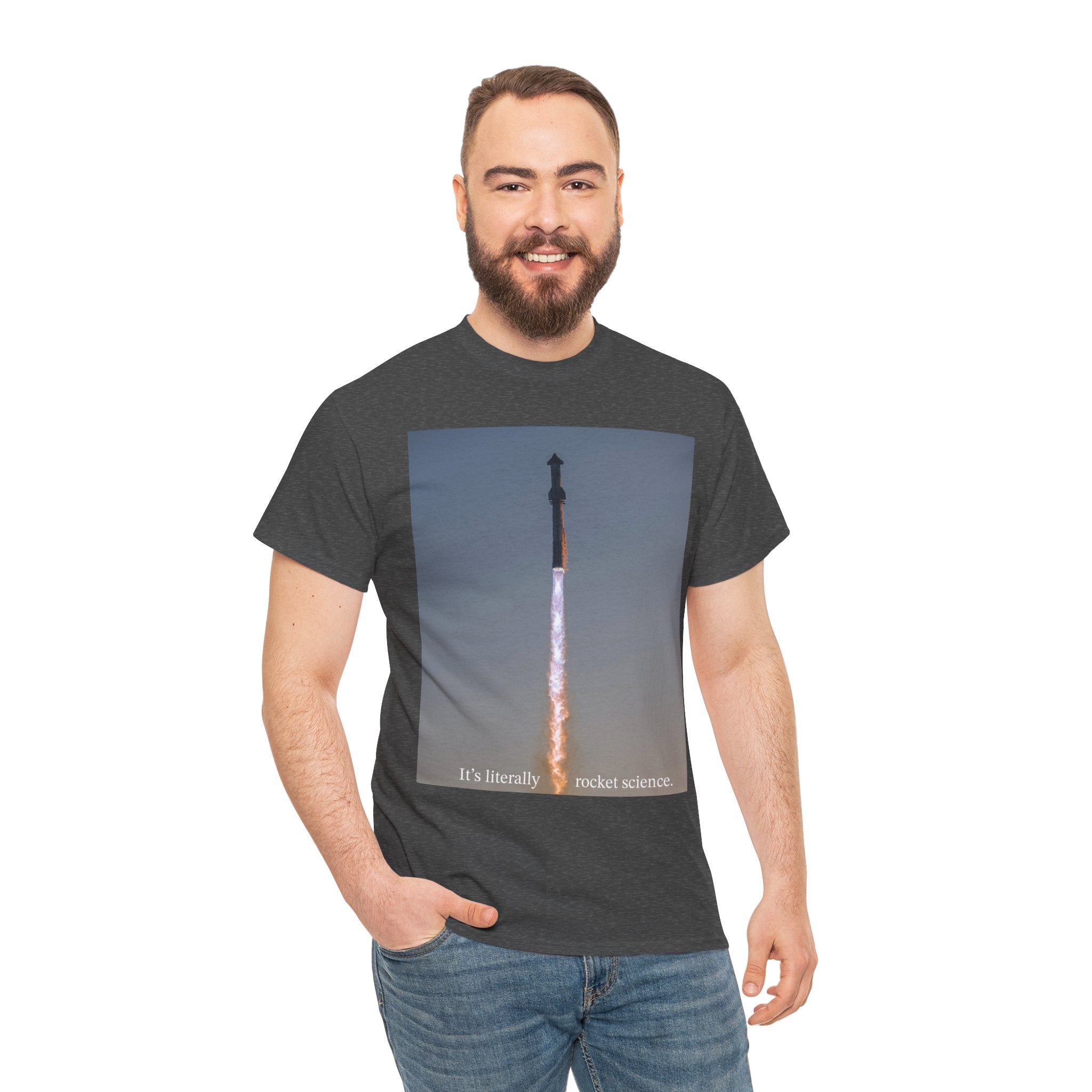 It’s Literally Rocket Science, Unisex Cotton Tee