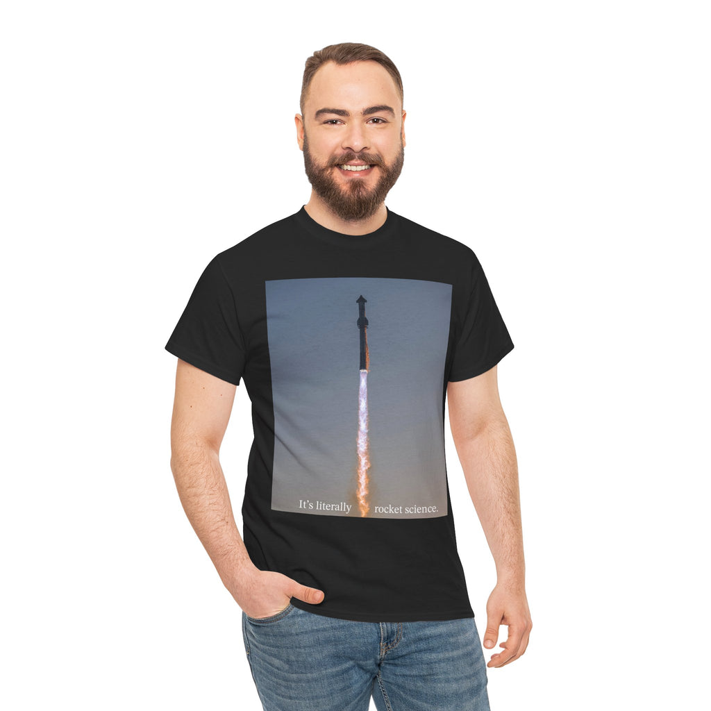 It’s Literally Rocket Science, Unisex Cotton Tee