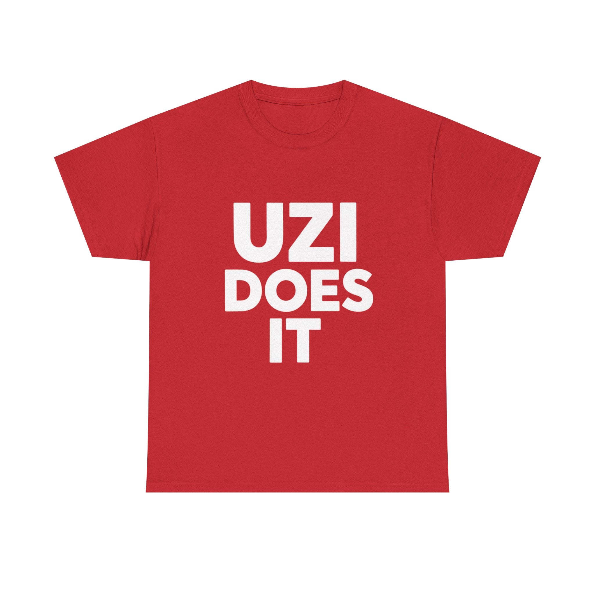 Uzi Does It, Cotton Tee