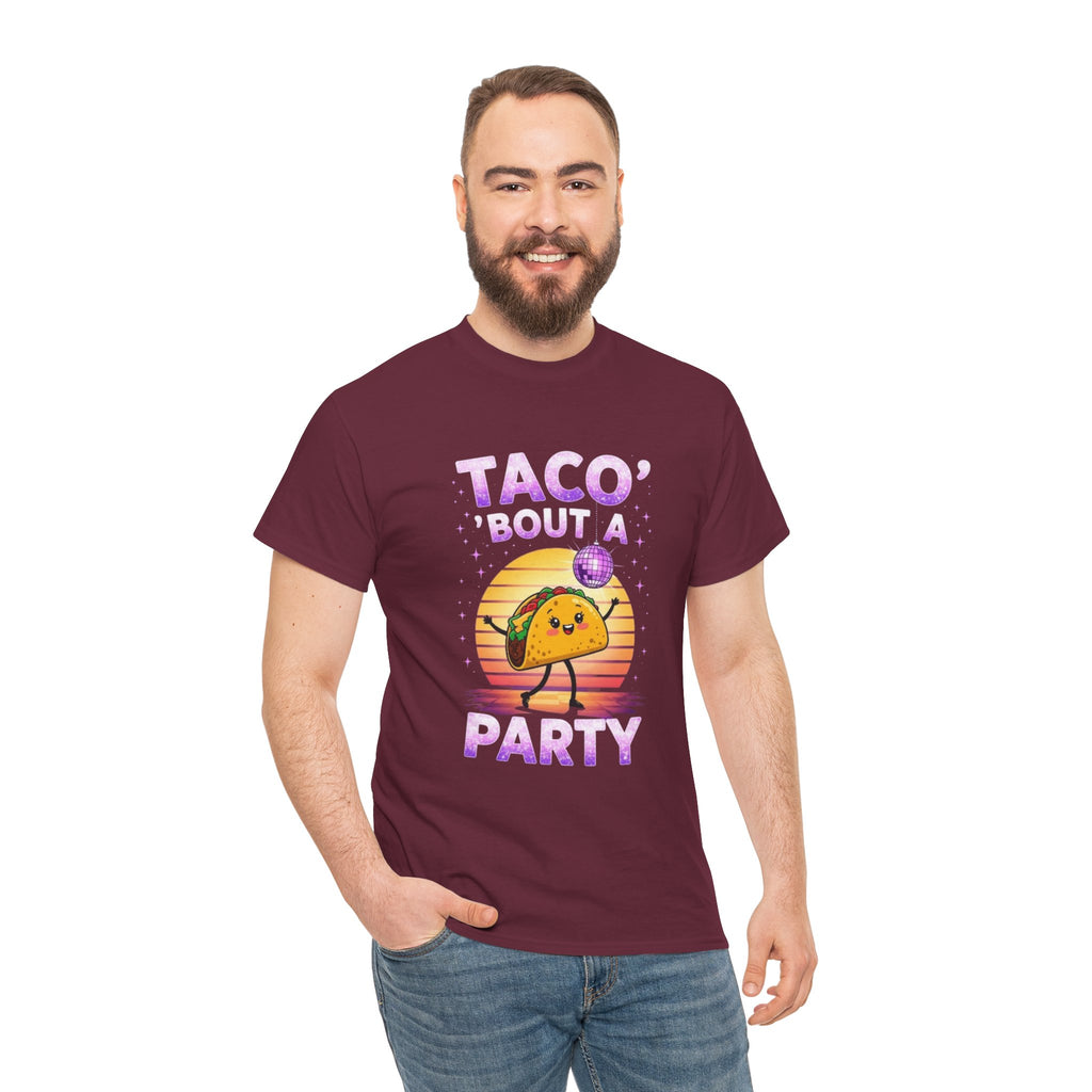 Taco Party, Unisex Cotton Tee