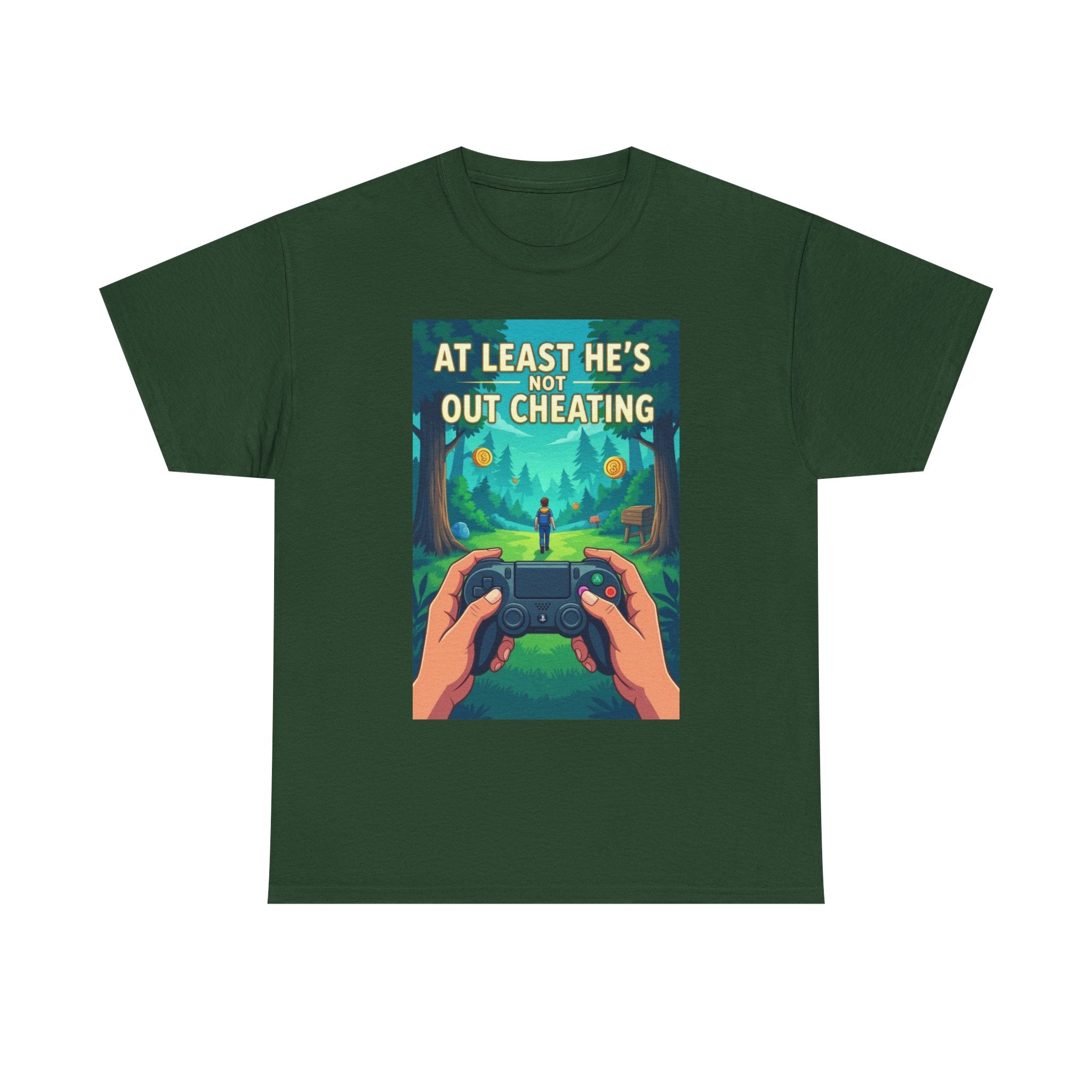 Not Out Cheating, Unisex Cotton Tee