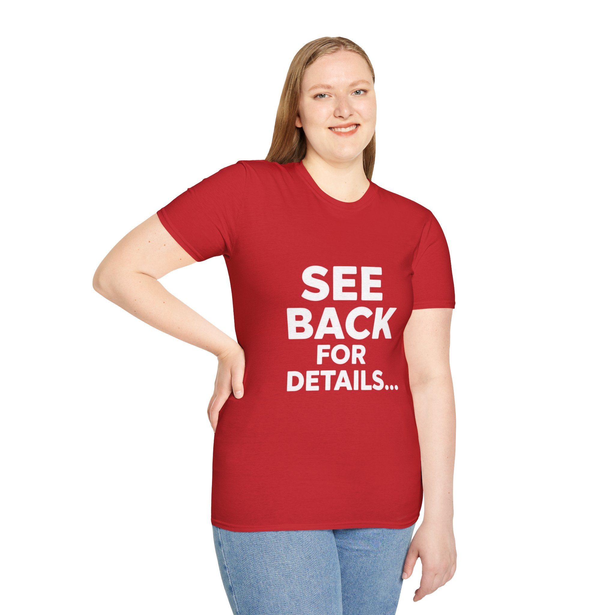 Fu*k Off - Front and Back Printed, Cotton Tee (Soft style)