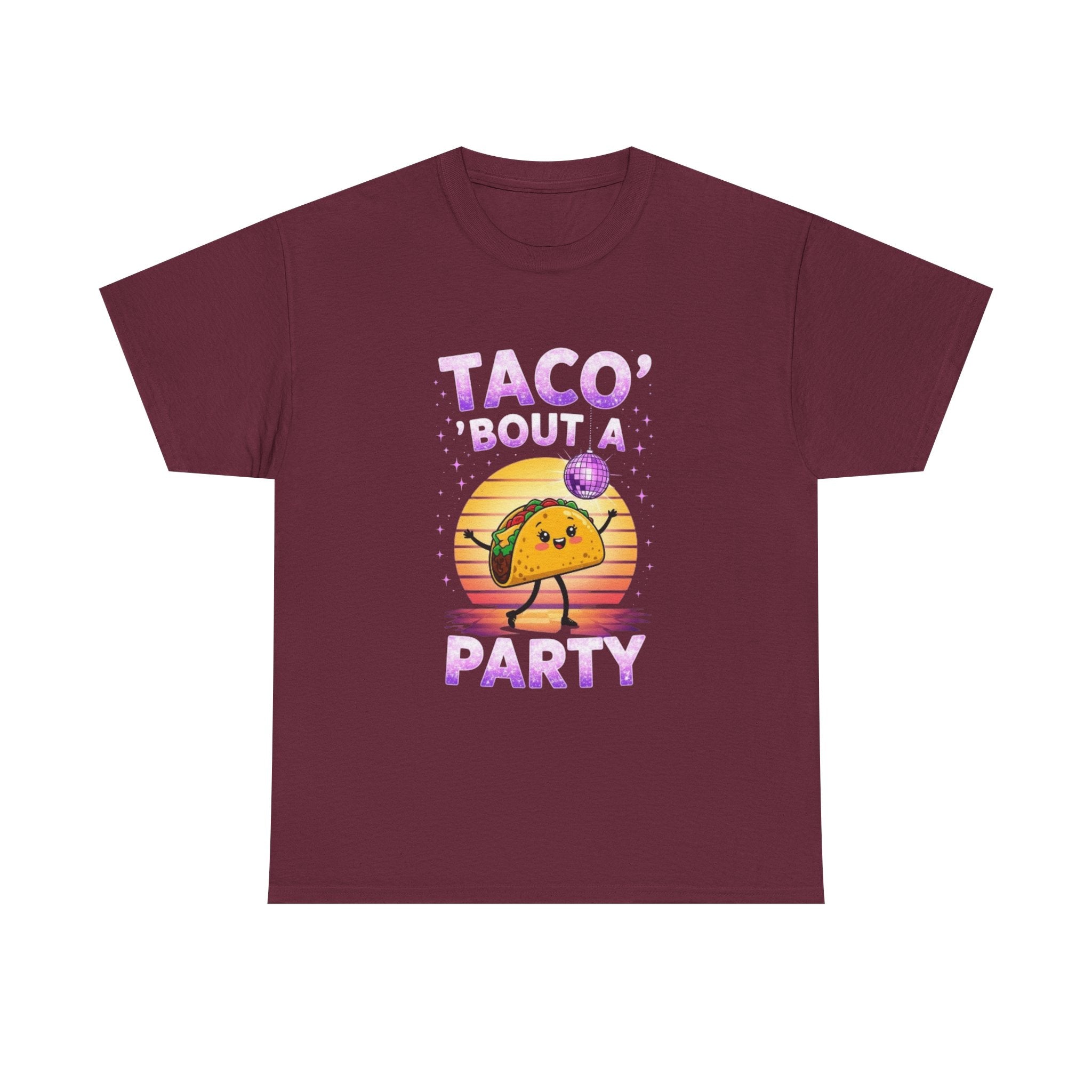 Taco Party, Unisex Cotton Tee