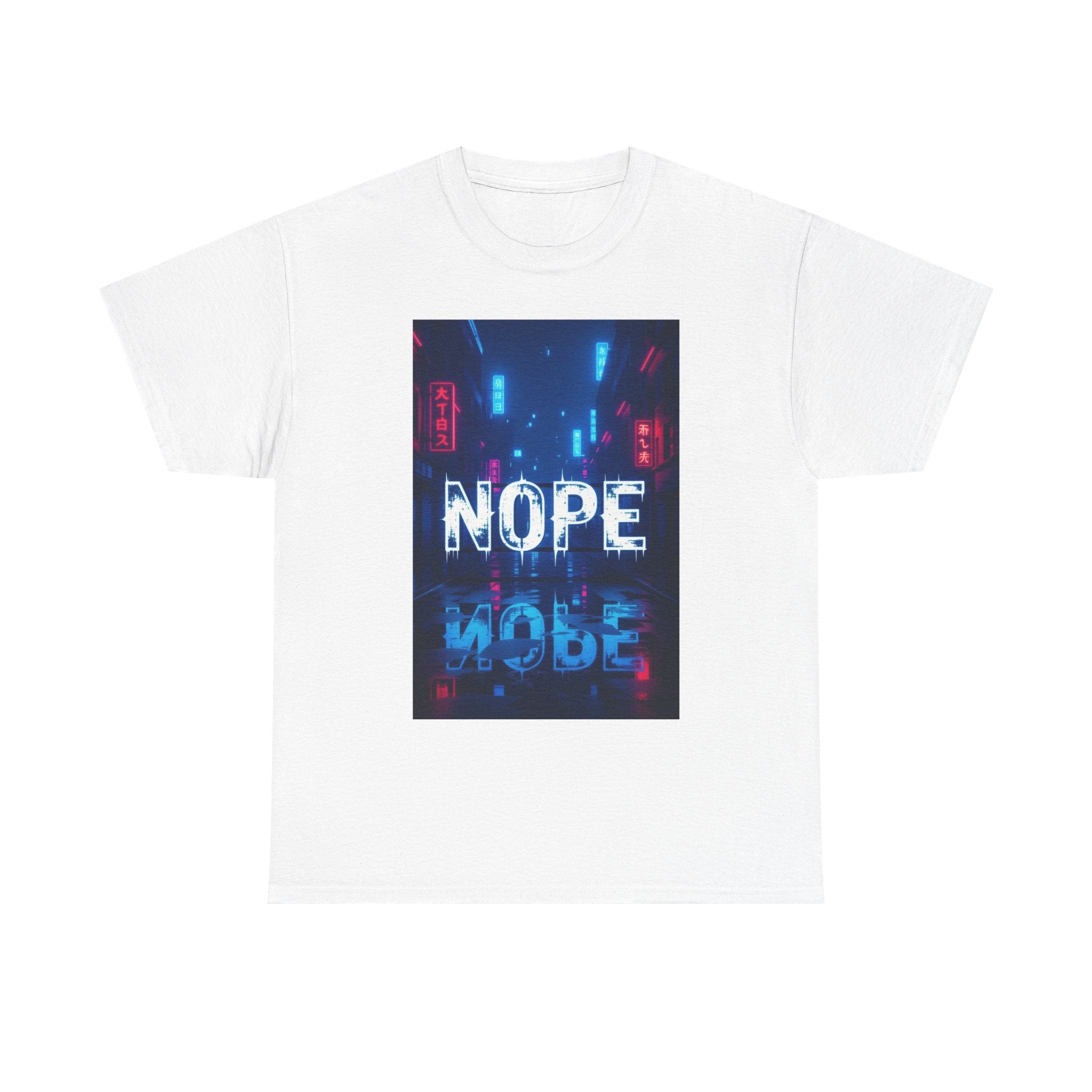 Nope, Unisex Cotton Tee