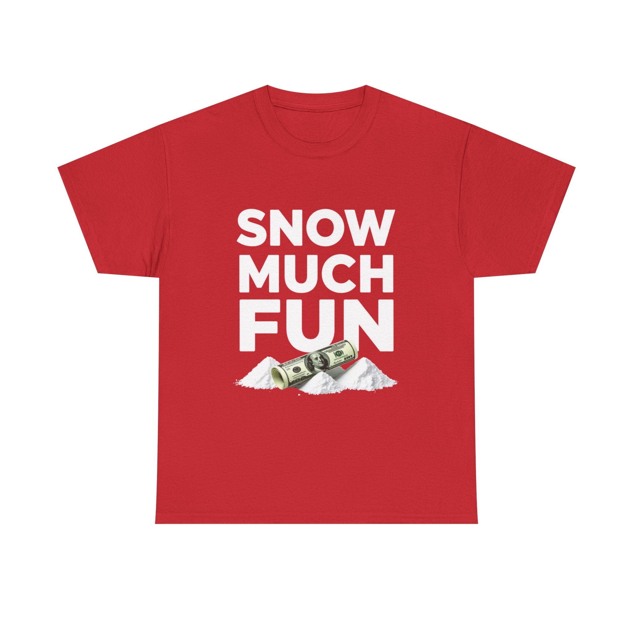 Snow Much Fun, Unisex Cotton Tee