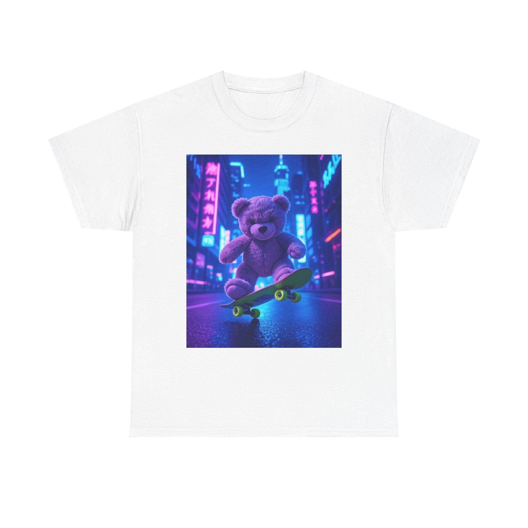 Mischievous Bear, Unisex Cotton Tee