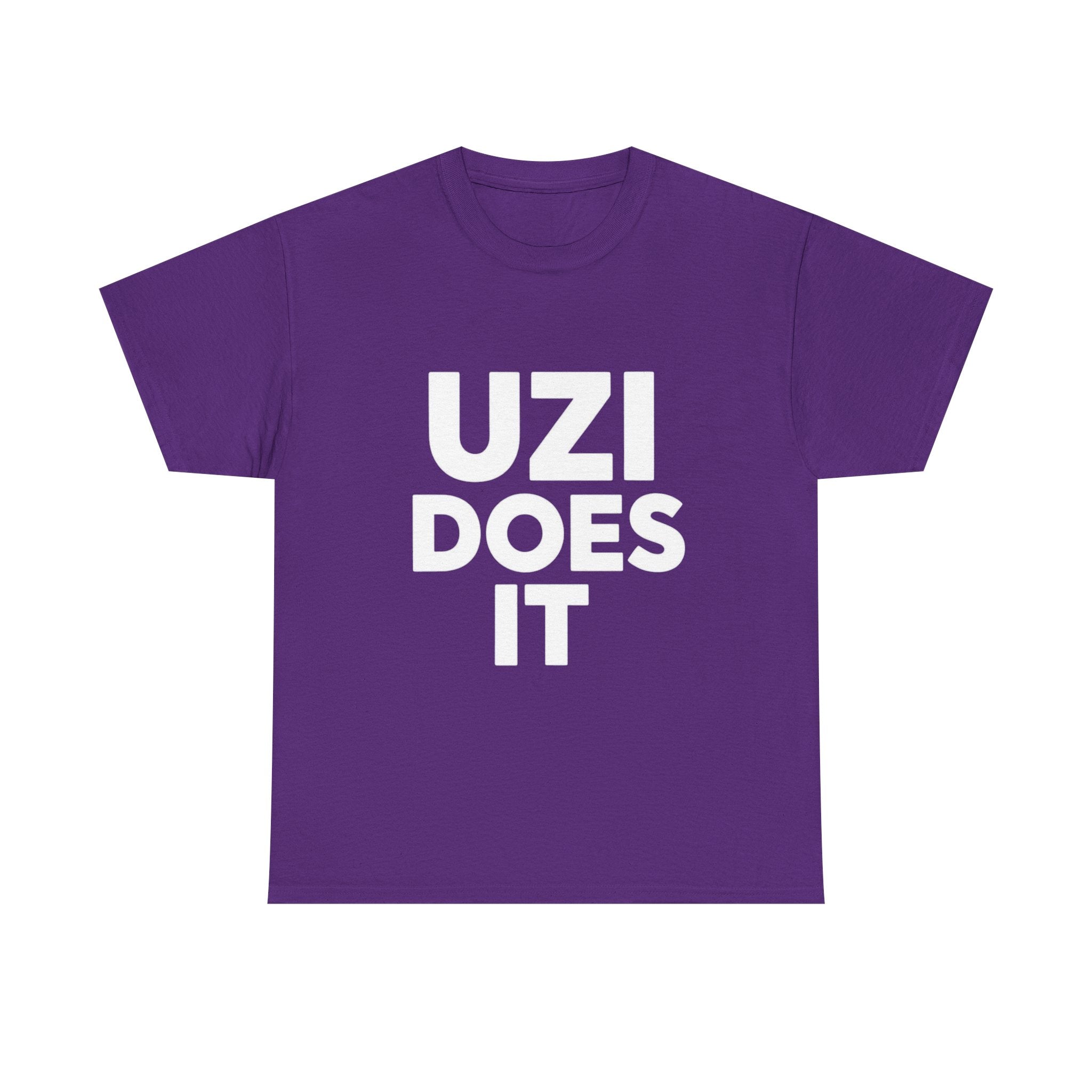 Uzi Does It, Cotton Tee