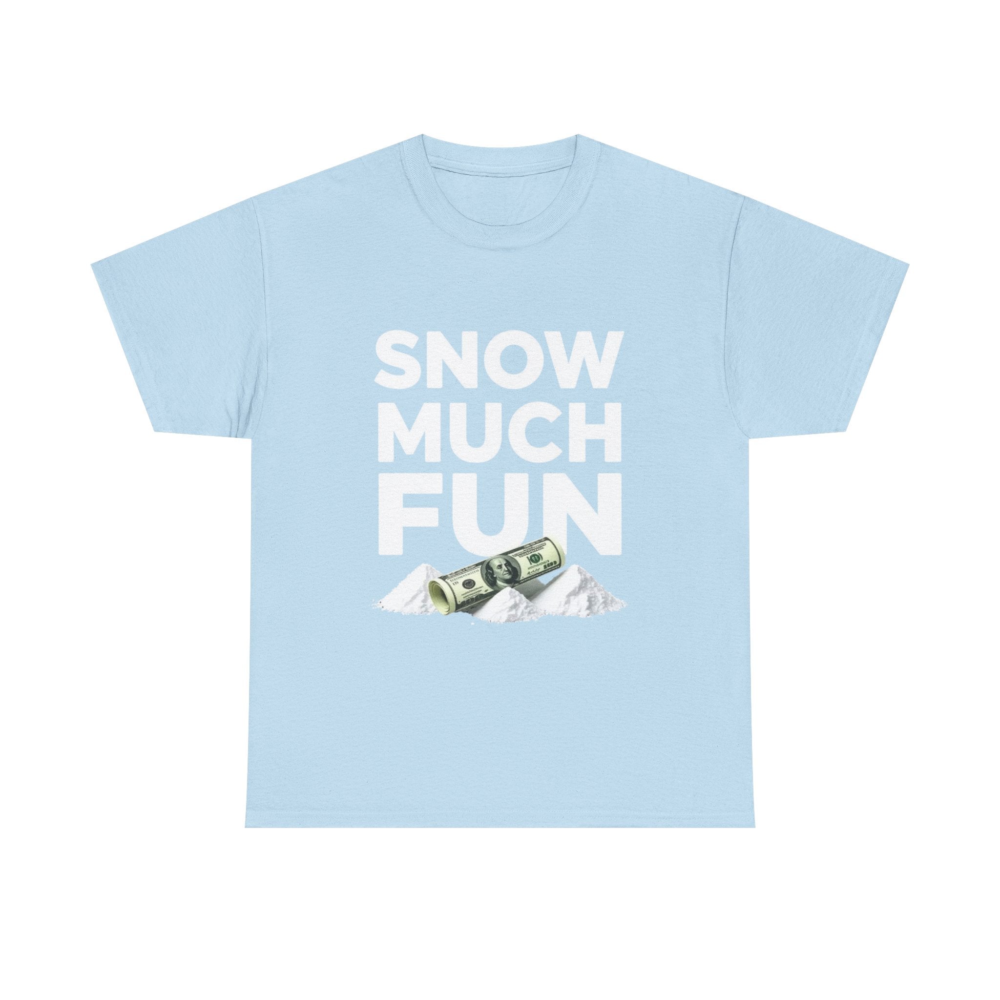 Snow Much Fun, Unisex Cotton Tee