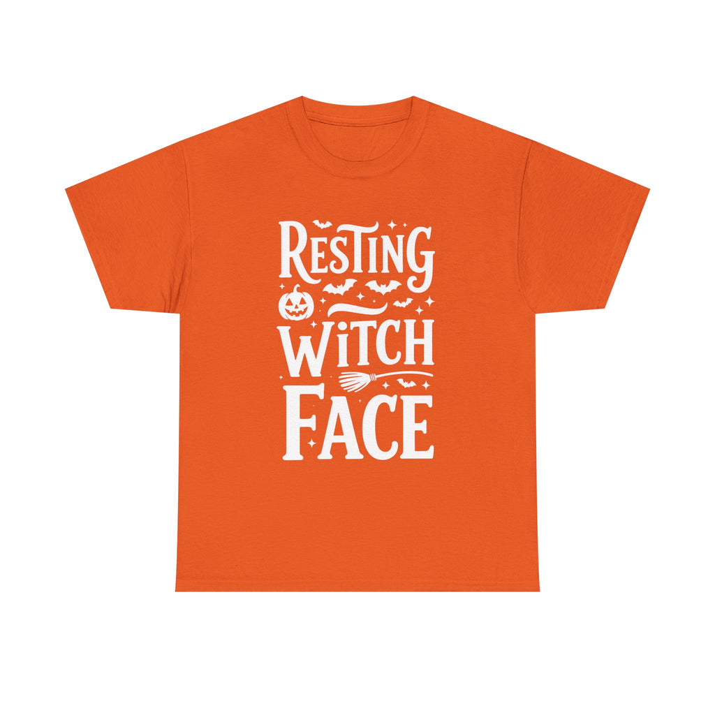 Resting Witch Face, Unisex Cotton Tee
