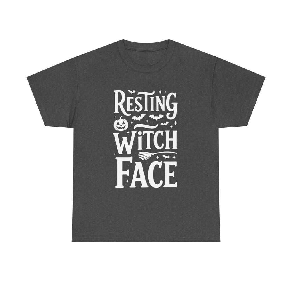 Resting Witch Face, Unisex Cotton Tee