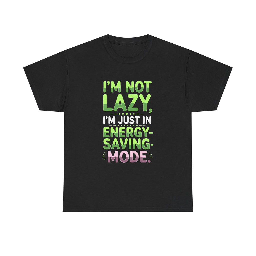 Lazy Energy-Saving Mode, Unisex Cotton Shirt