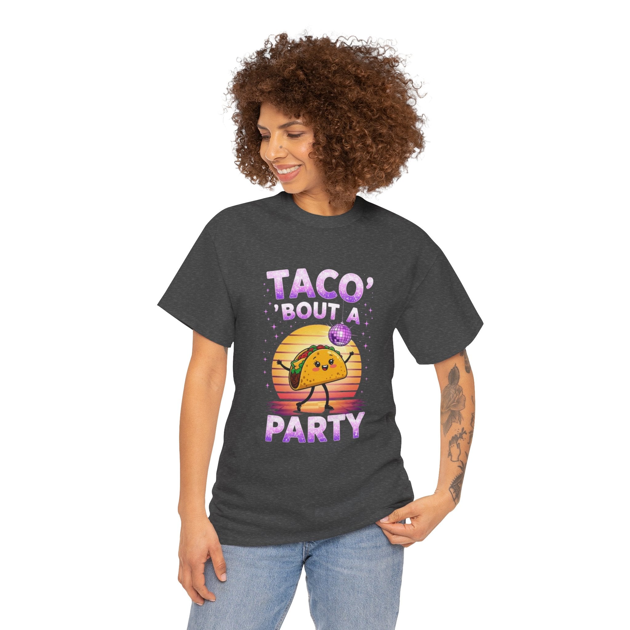 Taco Party, Unisex Cotton Tee