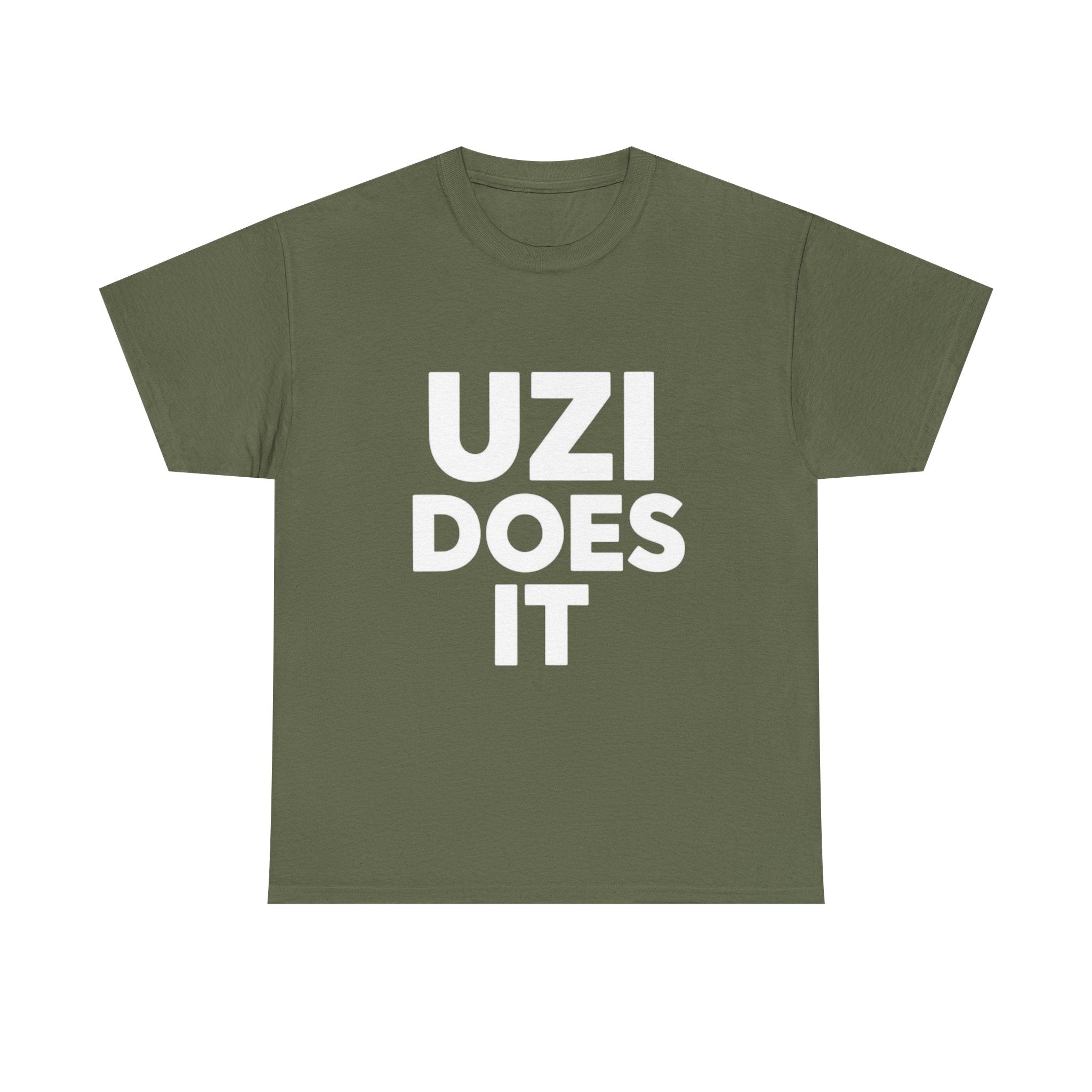 Uzi Does It, Cotton Tee