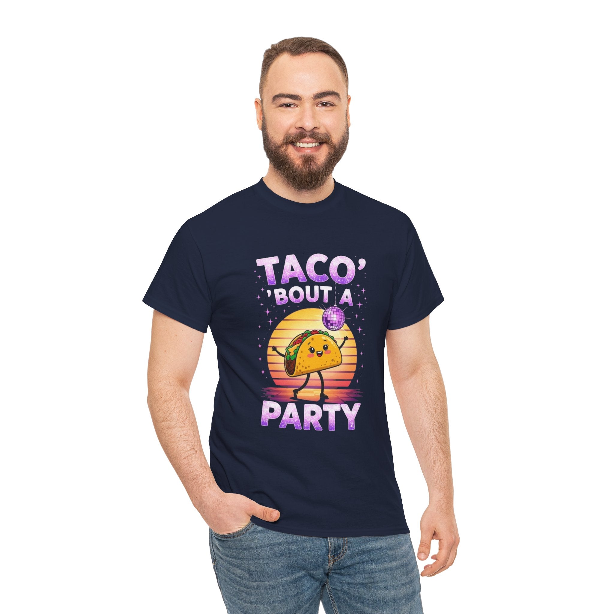 Taco Party, Unisex Cotton Tee