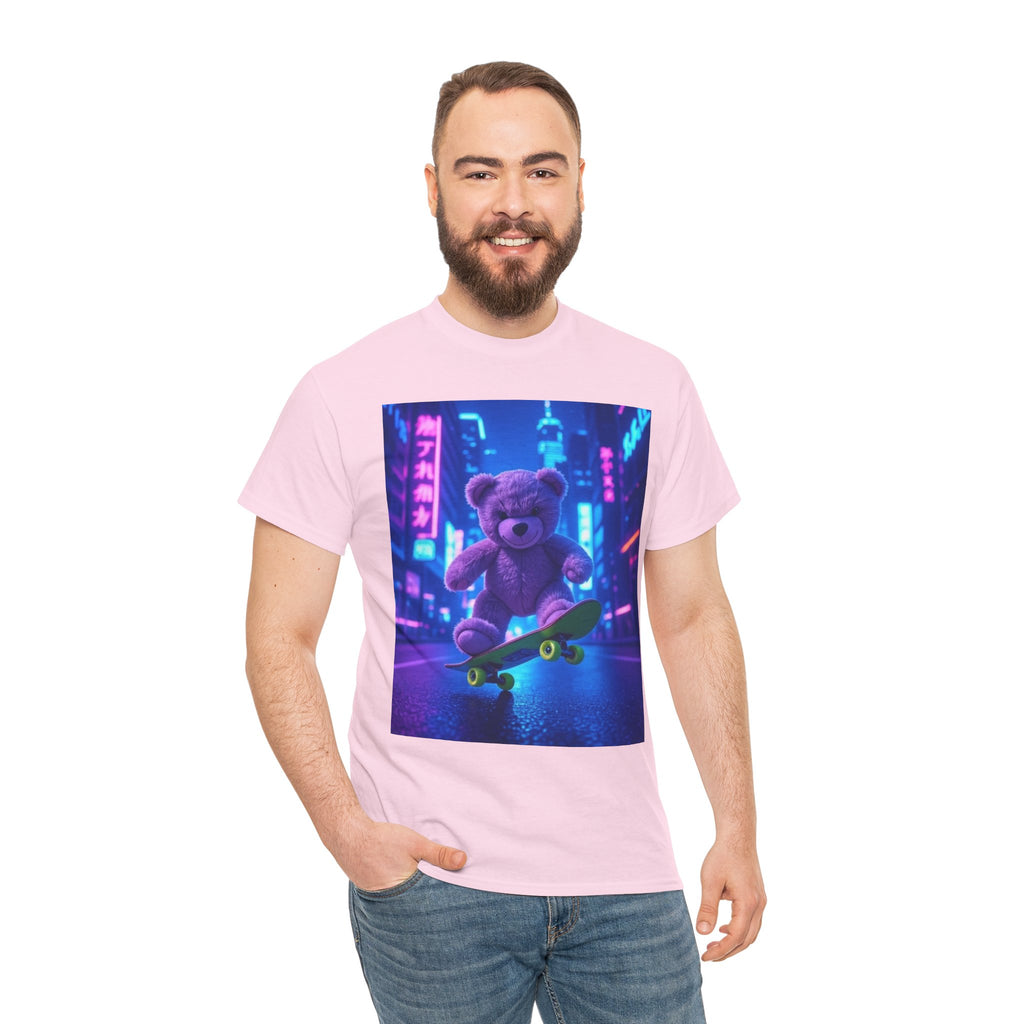 Mischievous Bear, Unisex Cotton Tee