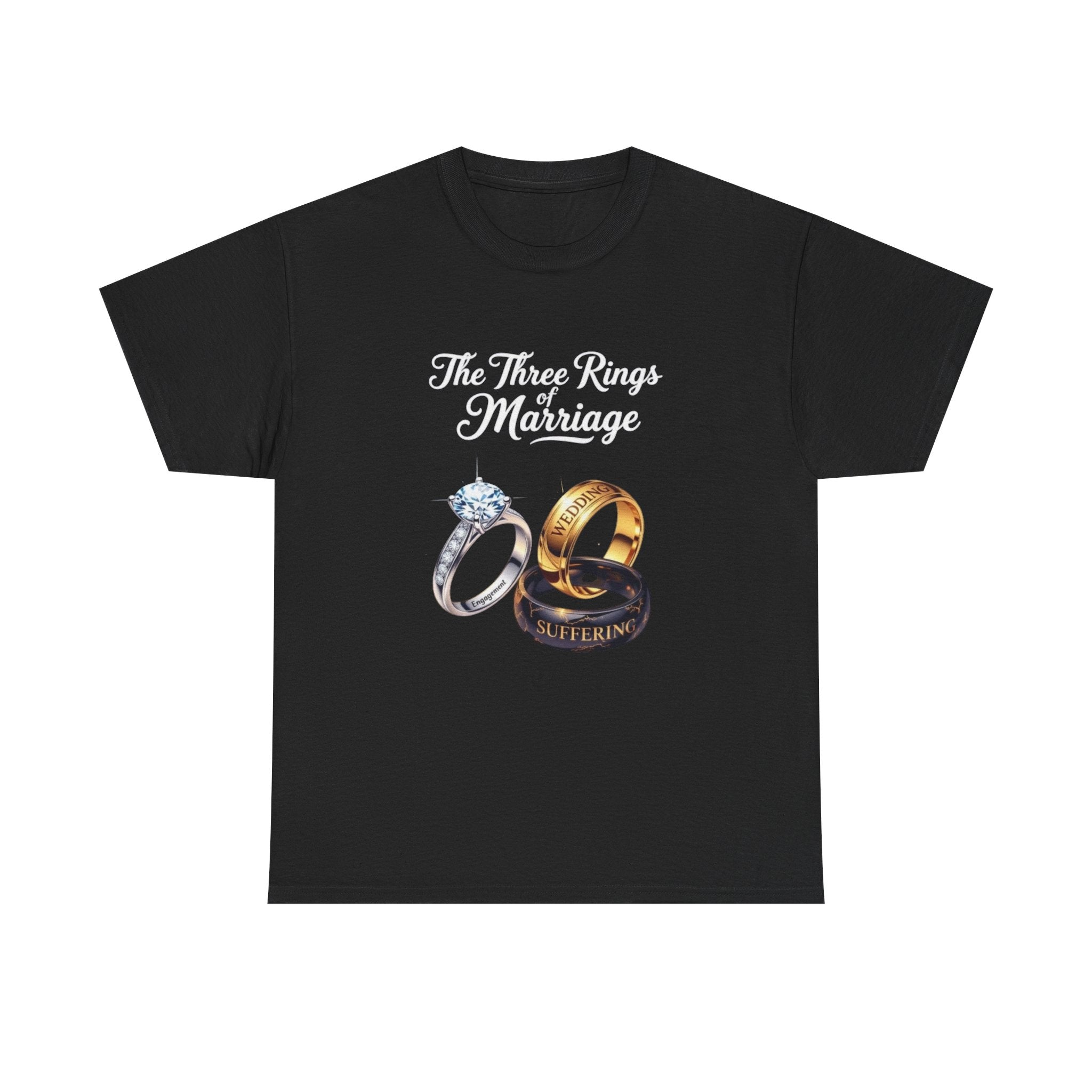 The Three Rings, Unisex Cotton Tee