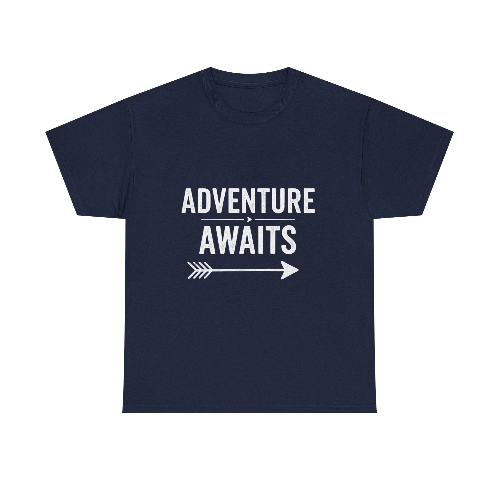 Adventure Awaits, Unisex Cotton Tee