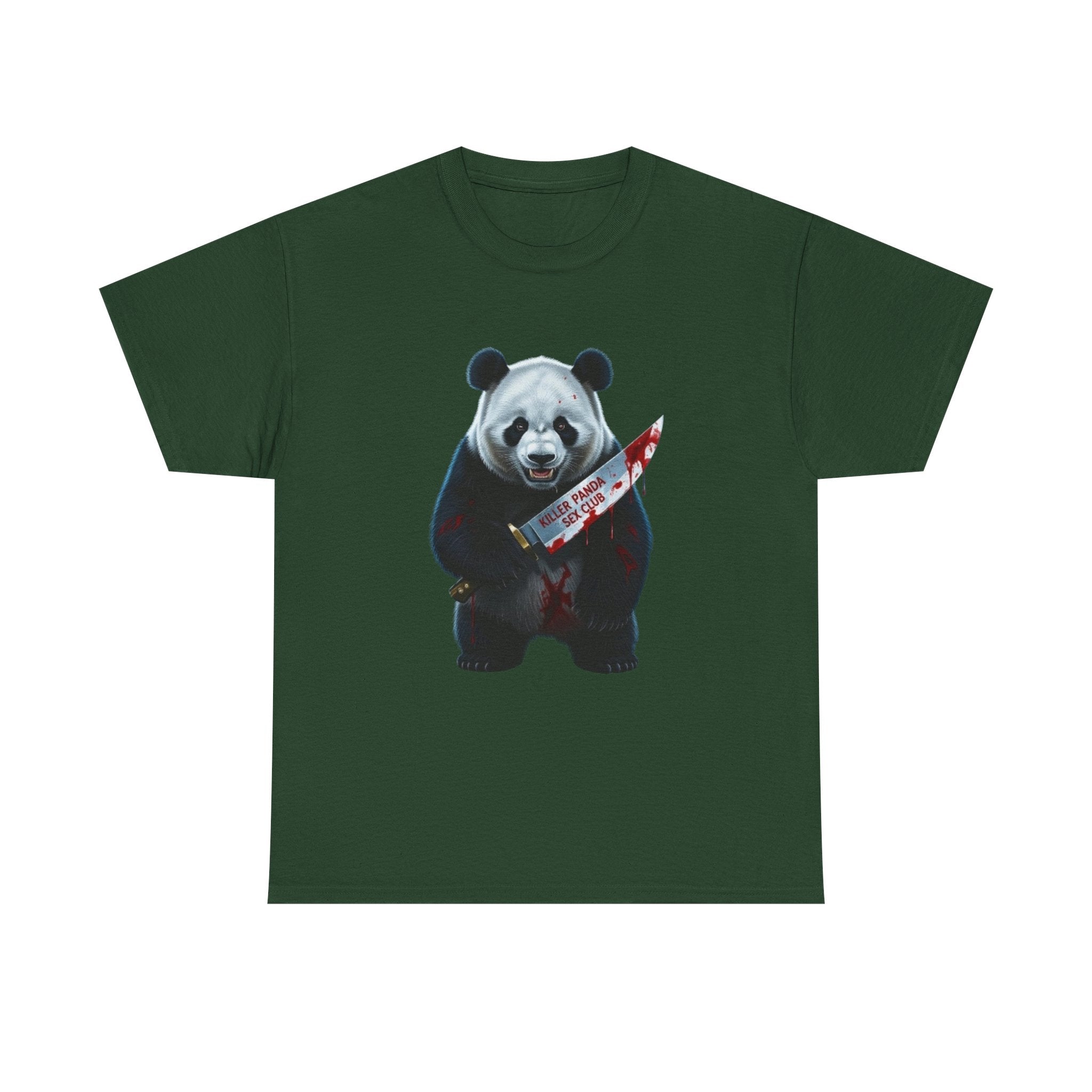 Killer Panda, Unisex Cotton Tee