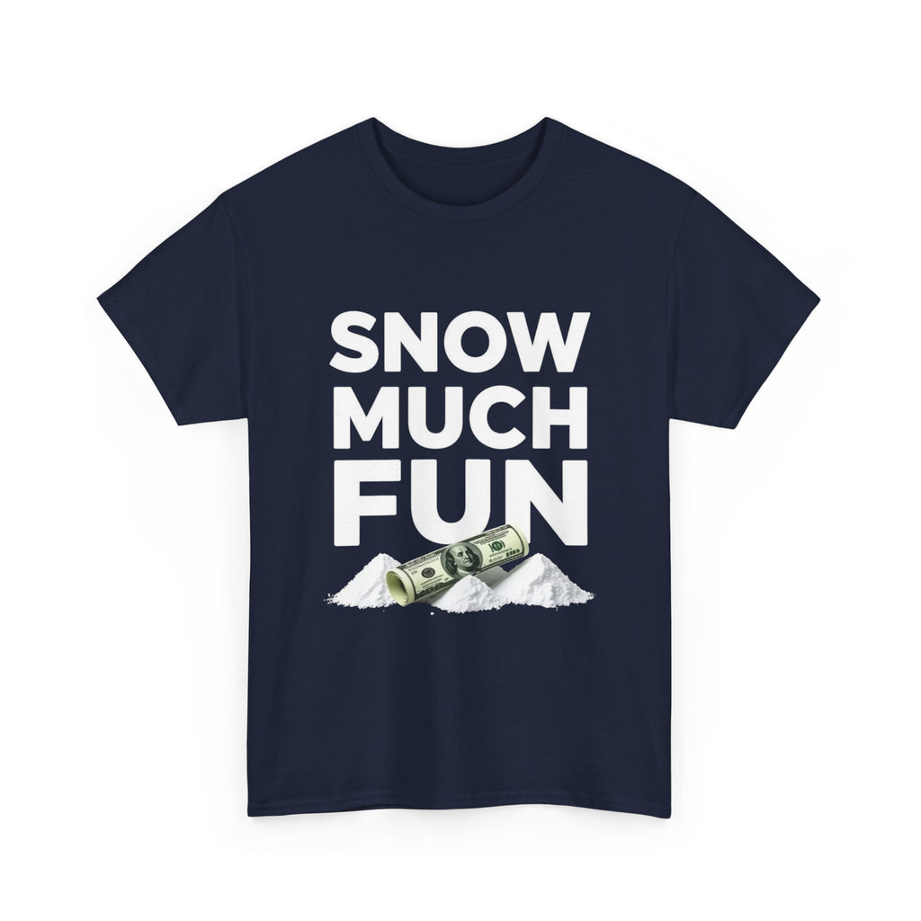 Snow Much Fun, Unisex Cotton Tee