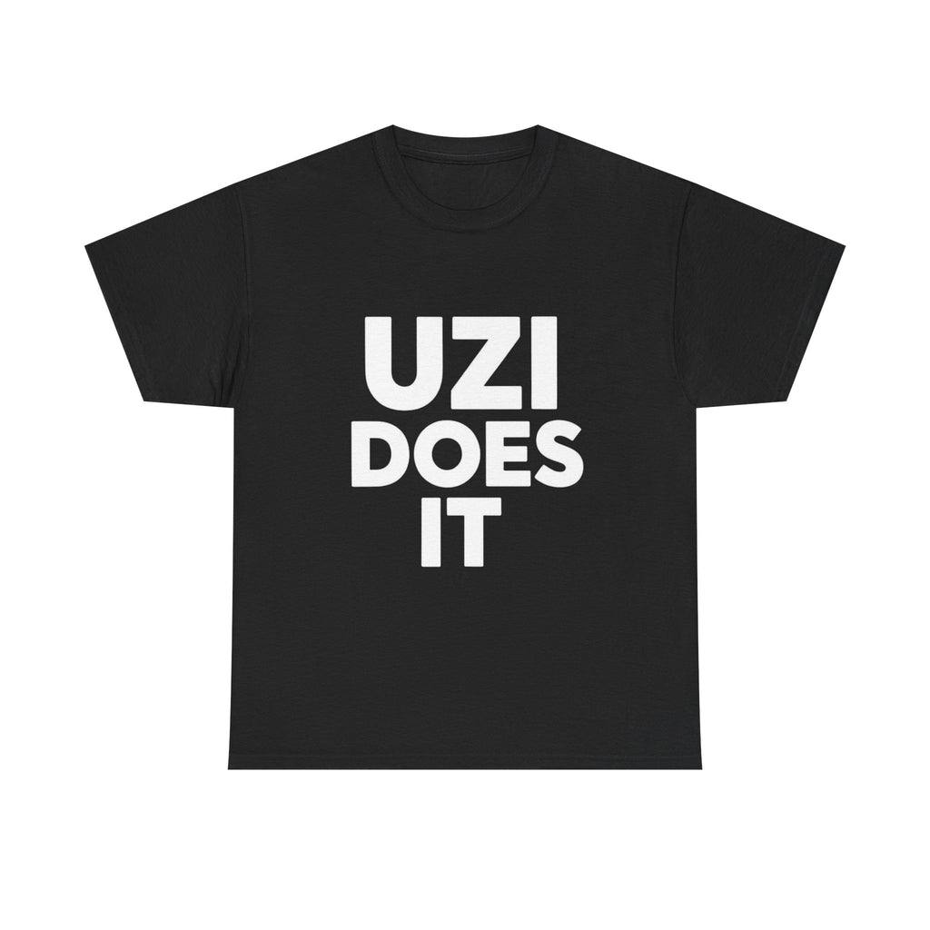 Uzi Does It, Cotton Tee