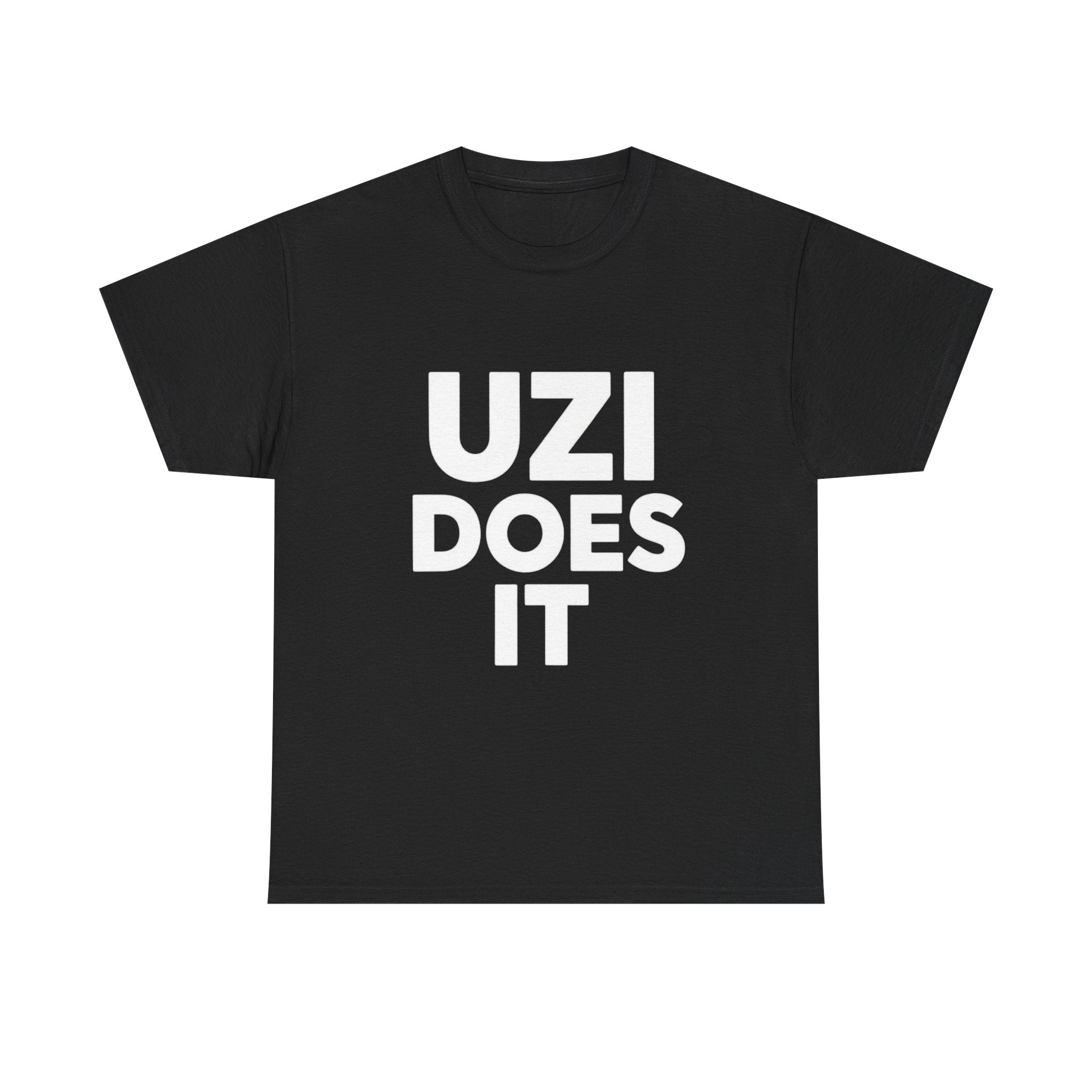 Uzi Does It, Cotton Tee