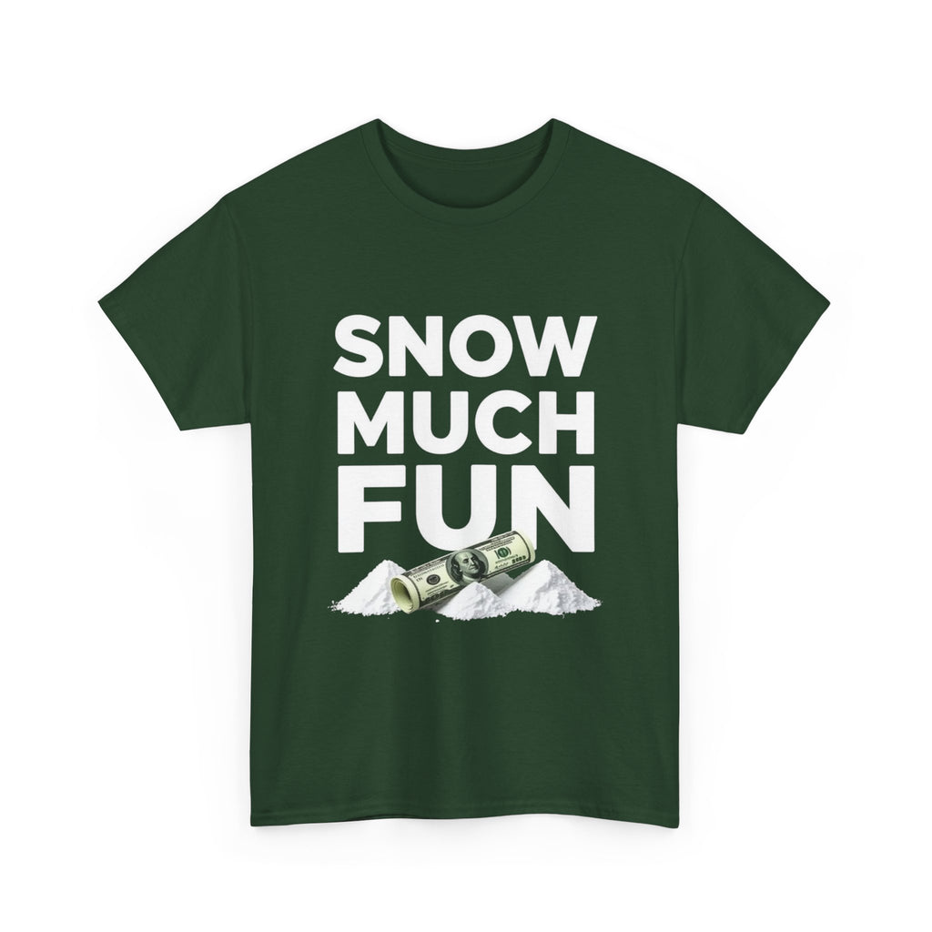 Snow Much Fun, Unisex Cotton Tee