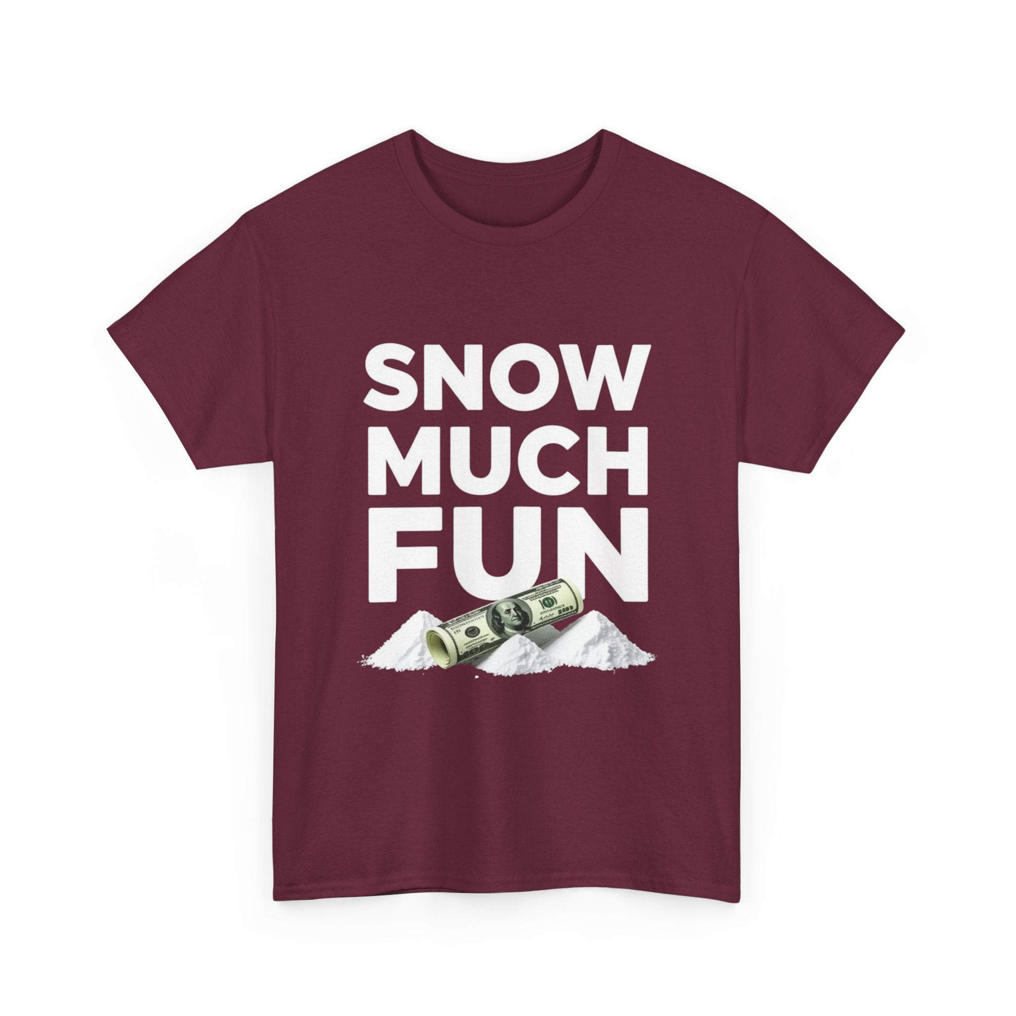 Snow Much Fun, Unisex Cotton Tee