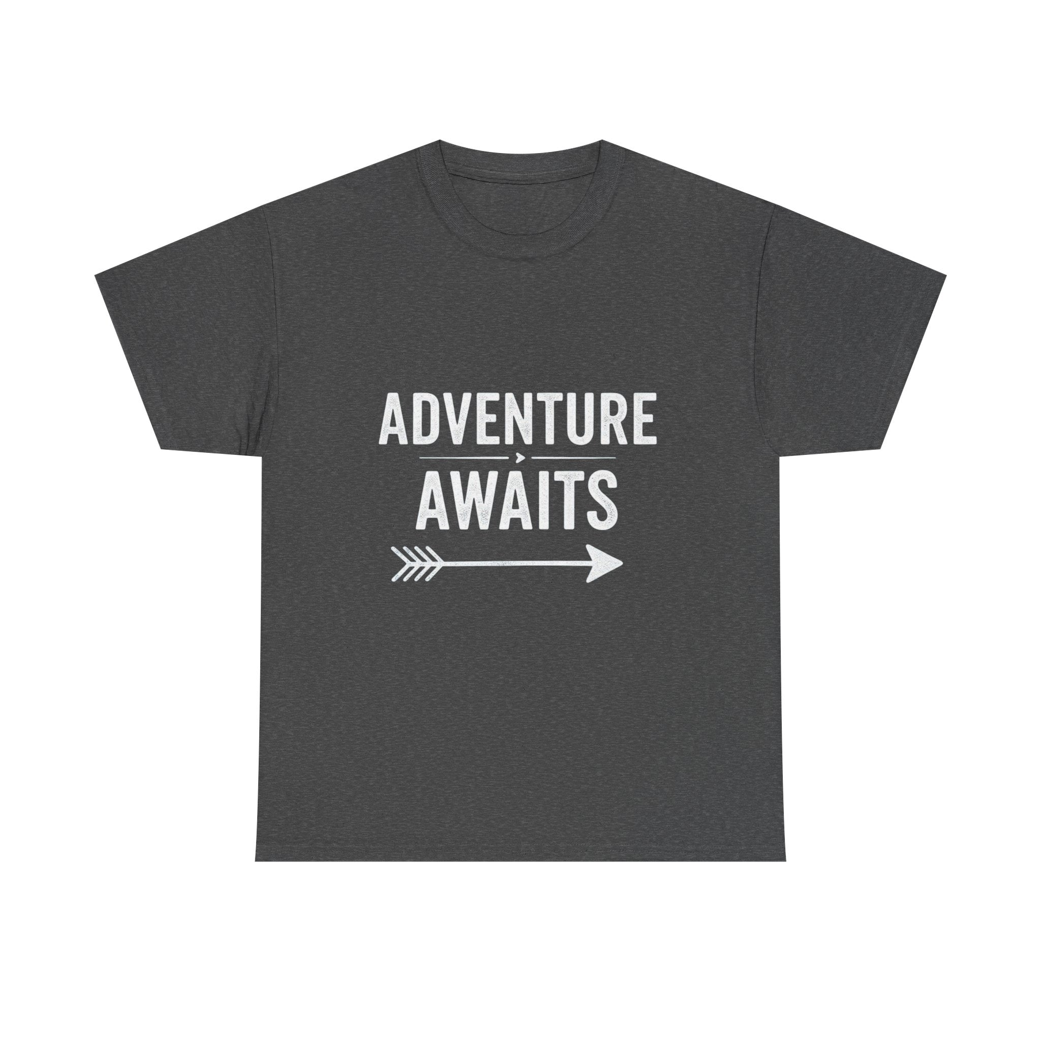 Adventure Awaits, Unisex Cotton Tee