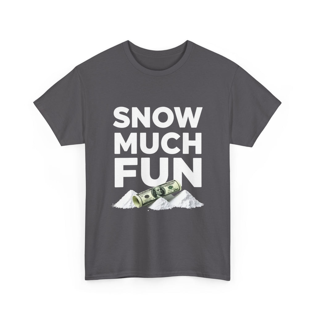 Snow Much Fun, Unisex Cotton Tee